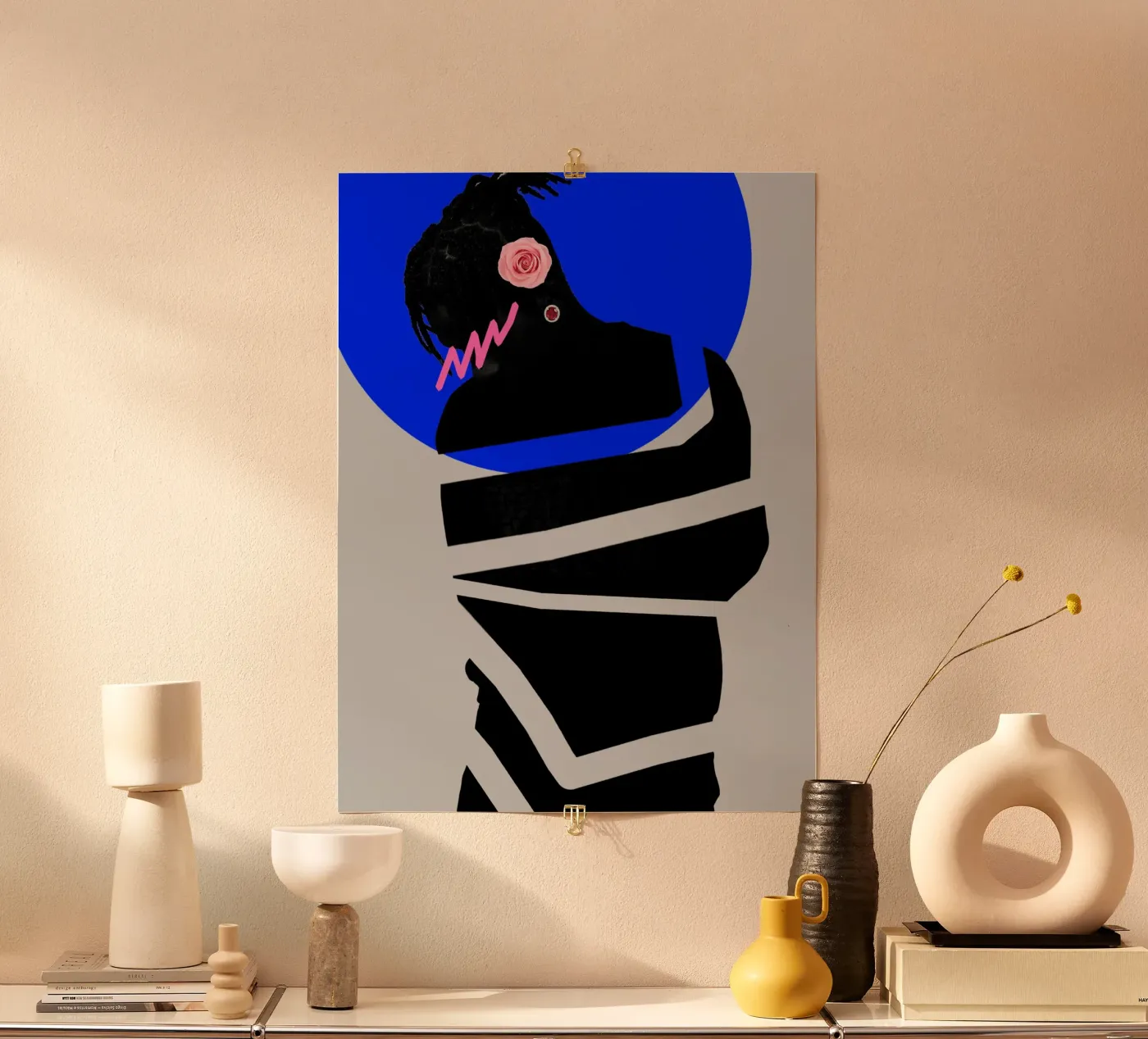 Afro Horizon poster da Mathudace Créas