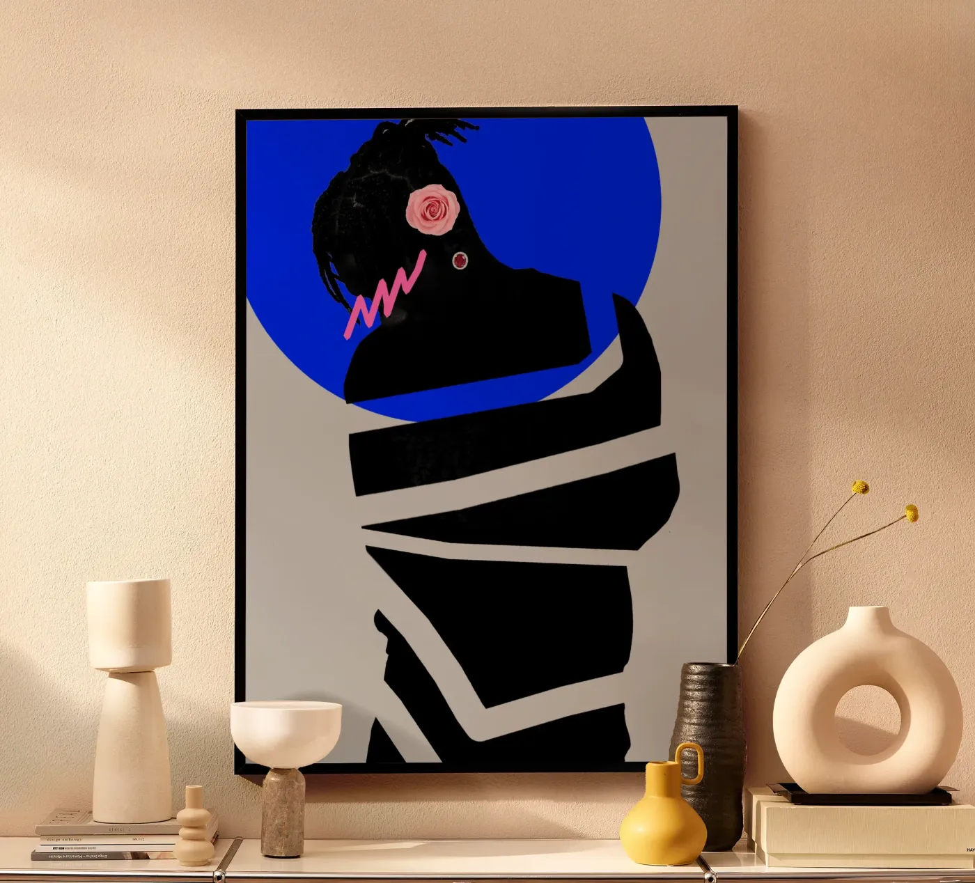 Afro Horizon poster da Mathudace Créas