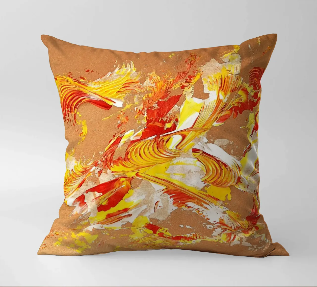 NATURAL STYLE 15 cuscino da Thierry Vobmann Abstract painting