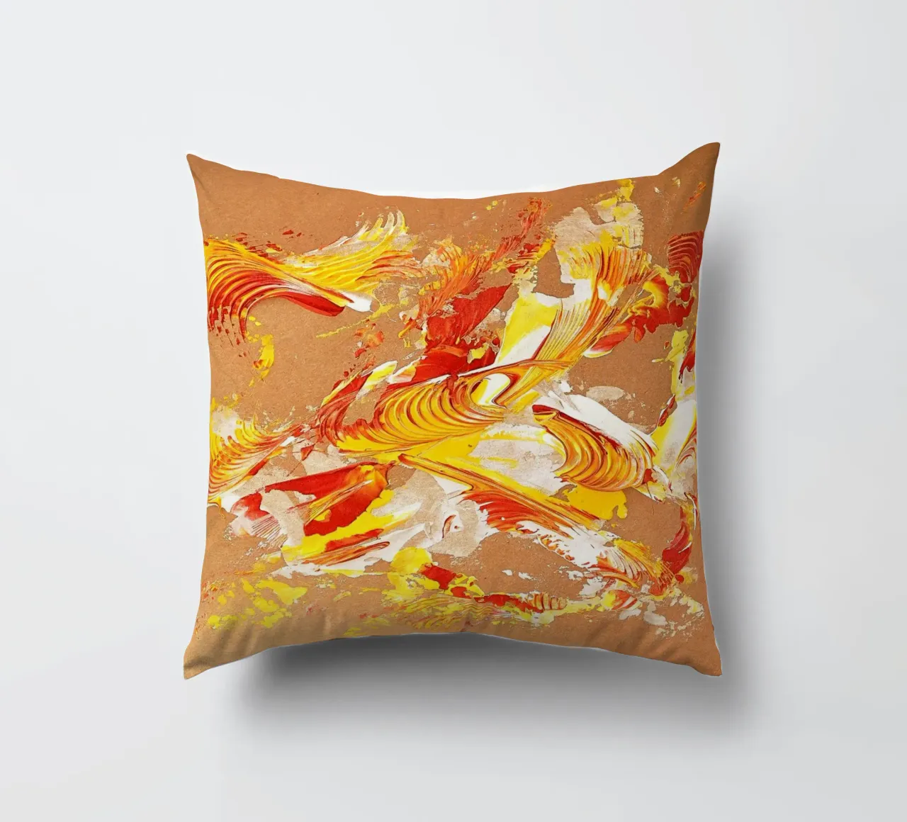 NATURAL STYLE 15 cuscino da Thierry Vobmann Abstract painting