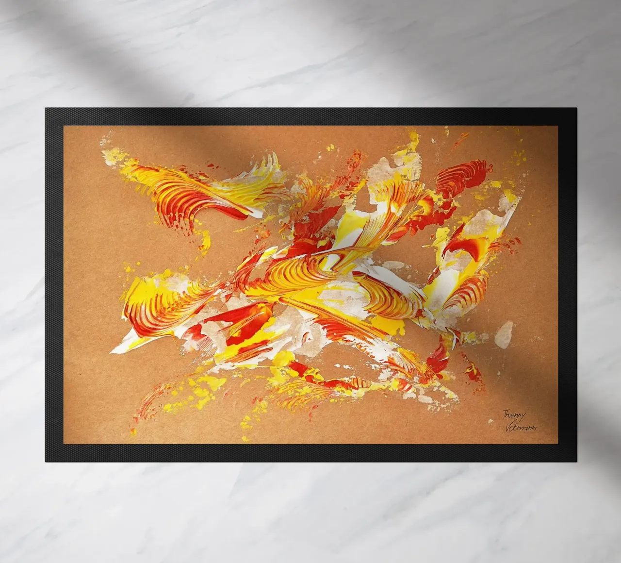 NATURAL STYLE 15 zerbino da Thierry Vobmann Abstract painting