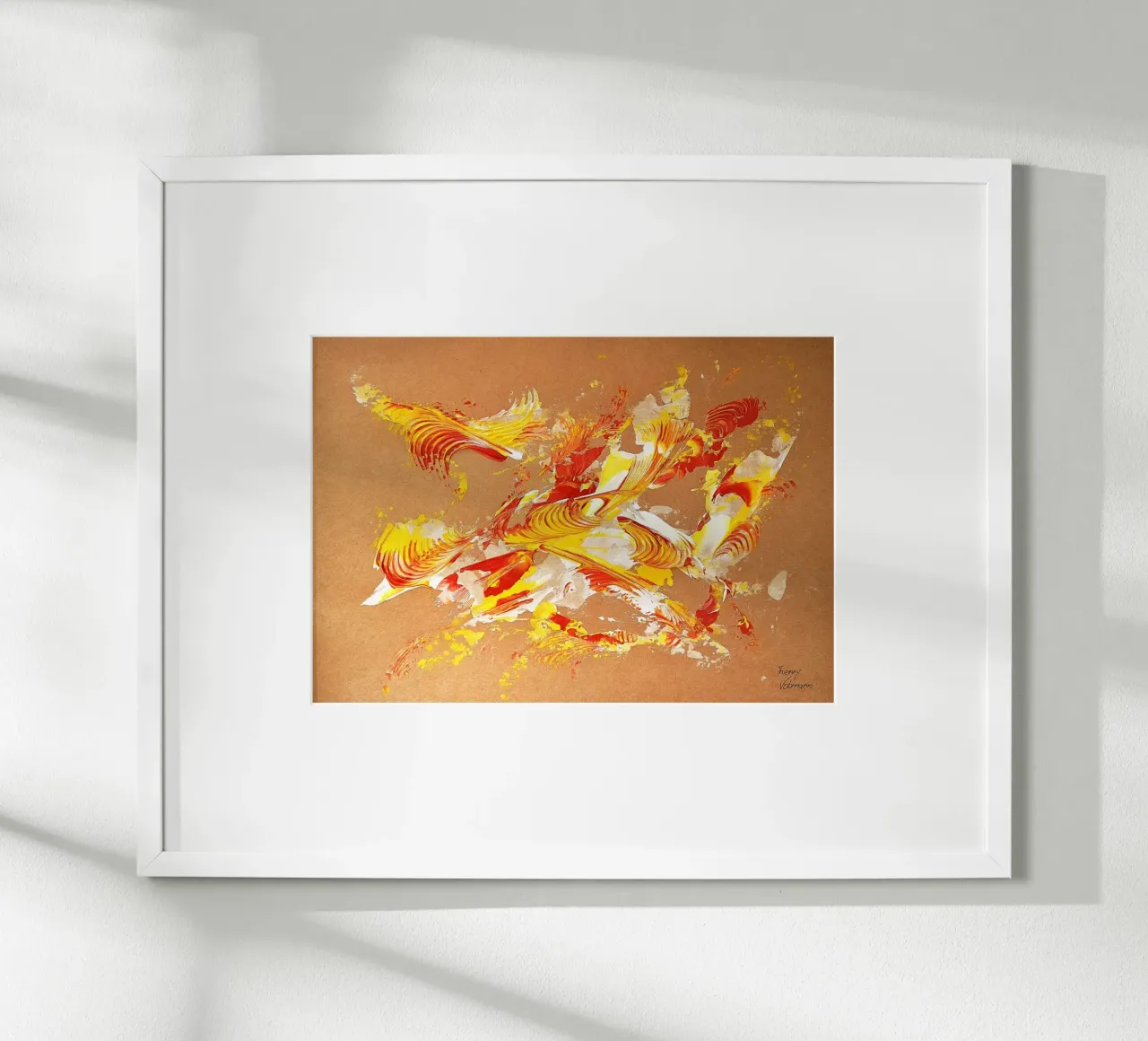 NATURAL STYLE 15 carta hahnemühle da Thierry Vobmann Abstract painting