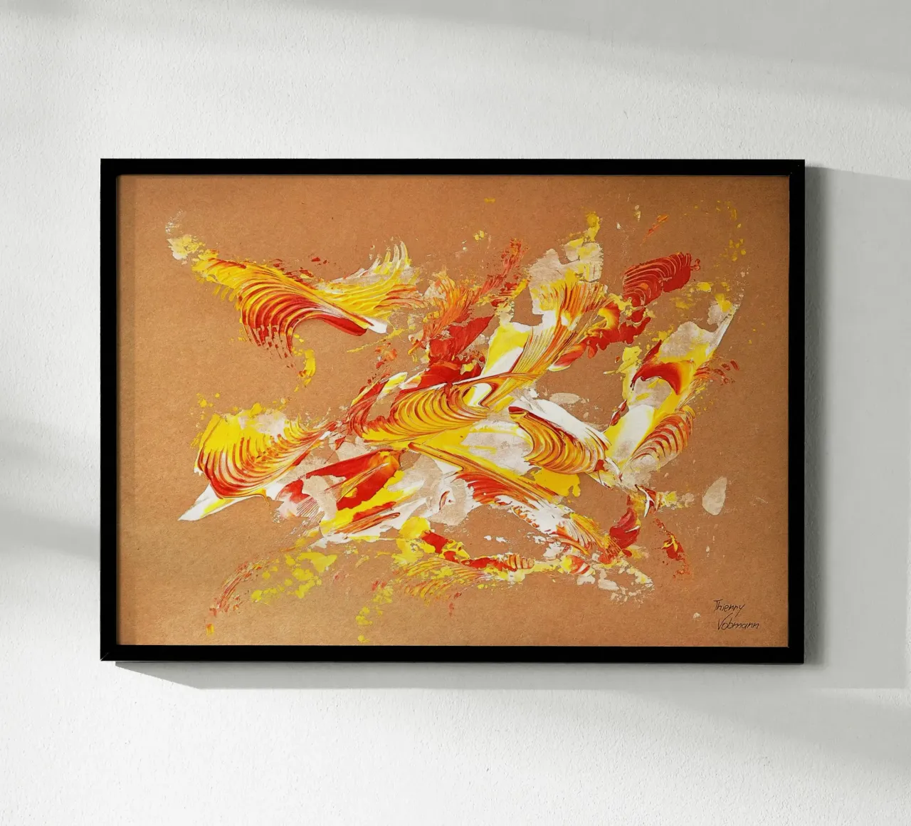 NATURAL STYLE 15 carta hahnemühle da Thierry Vobmann Abstract painting