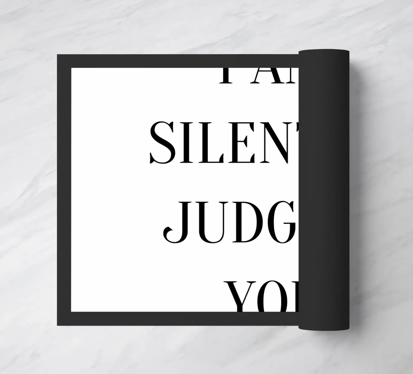 judging deurmat van Alina