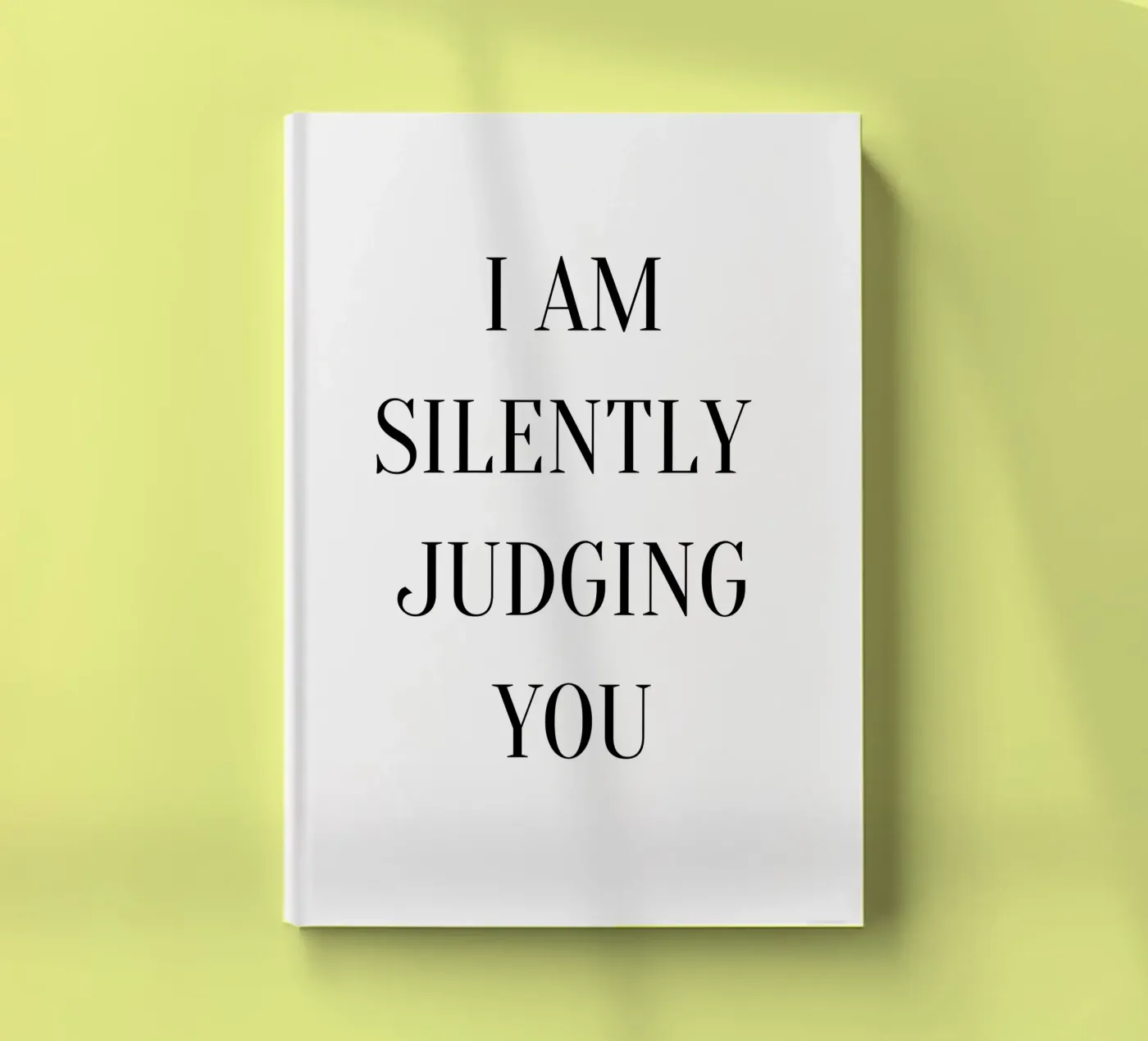 judging notebook by Alina