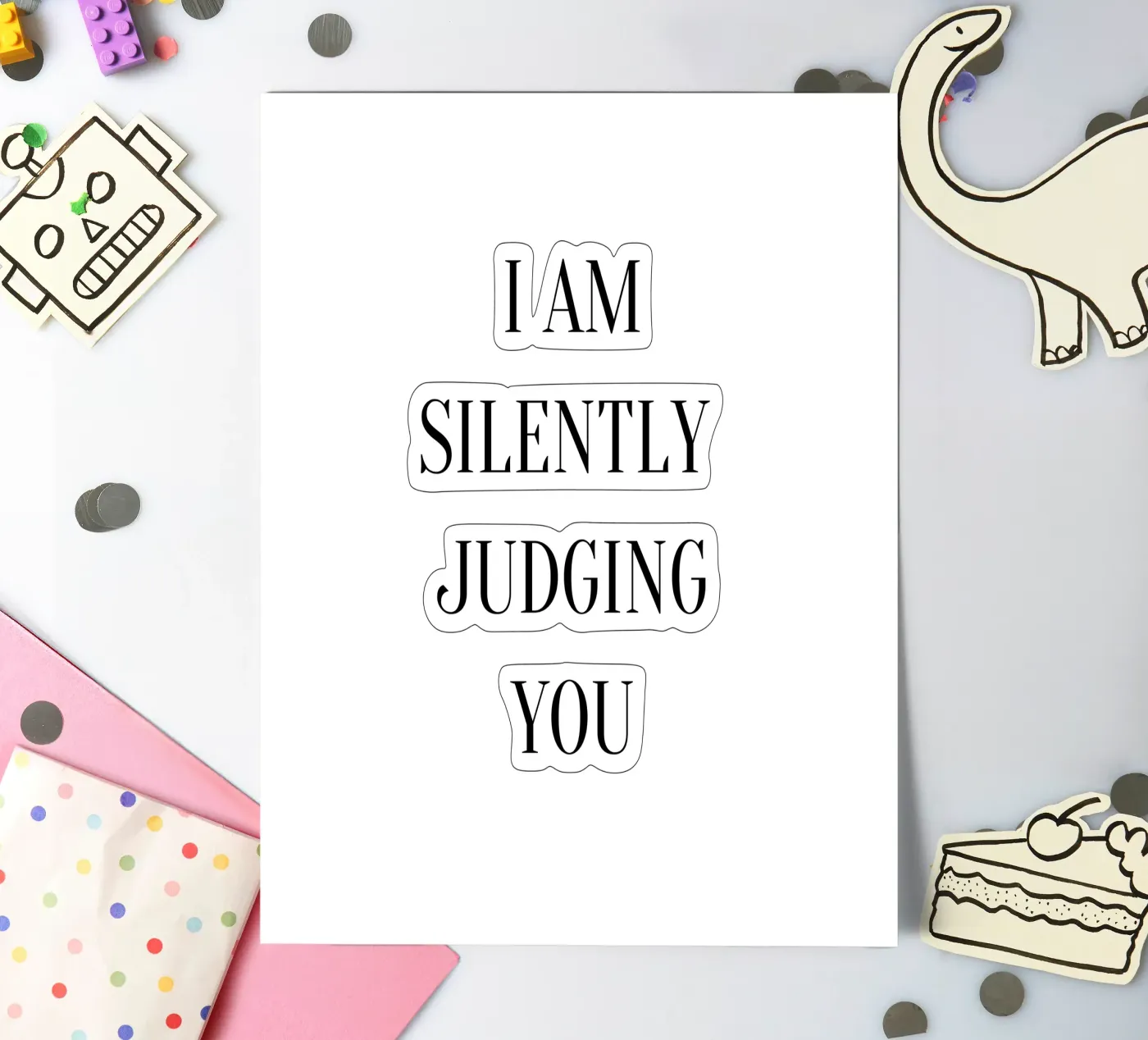 judging sticker sheet by Alina