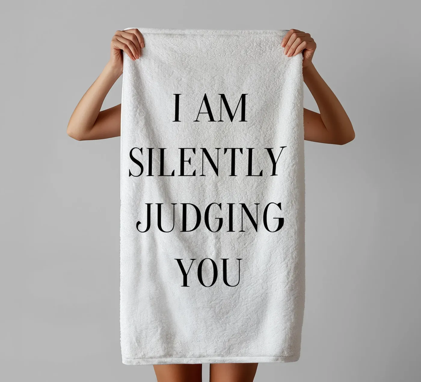 judging towel by Alina