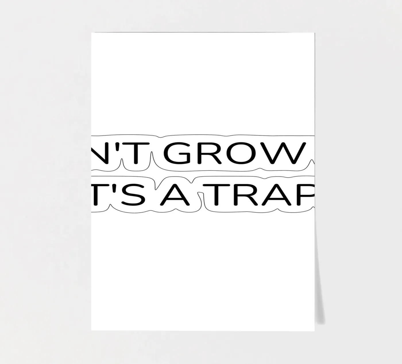 Spruch sticker sheet by Alina