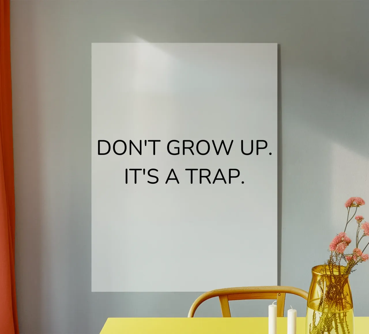 Spruch plexiglass da Alina