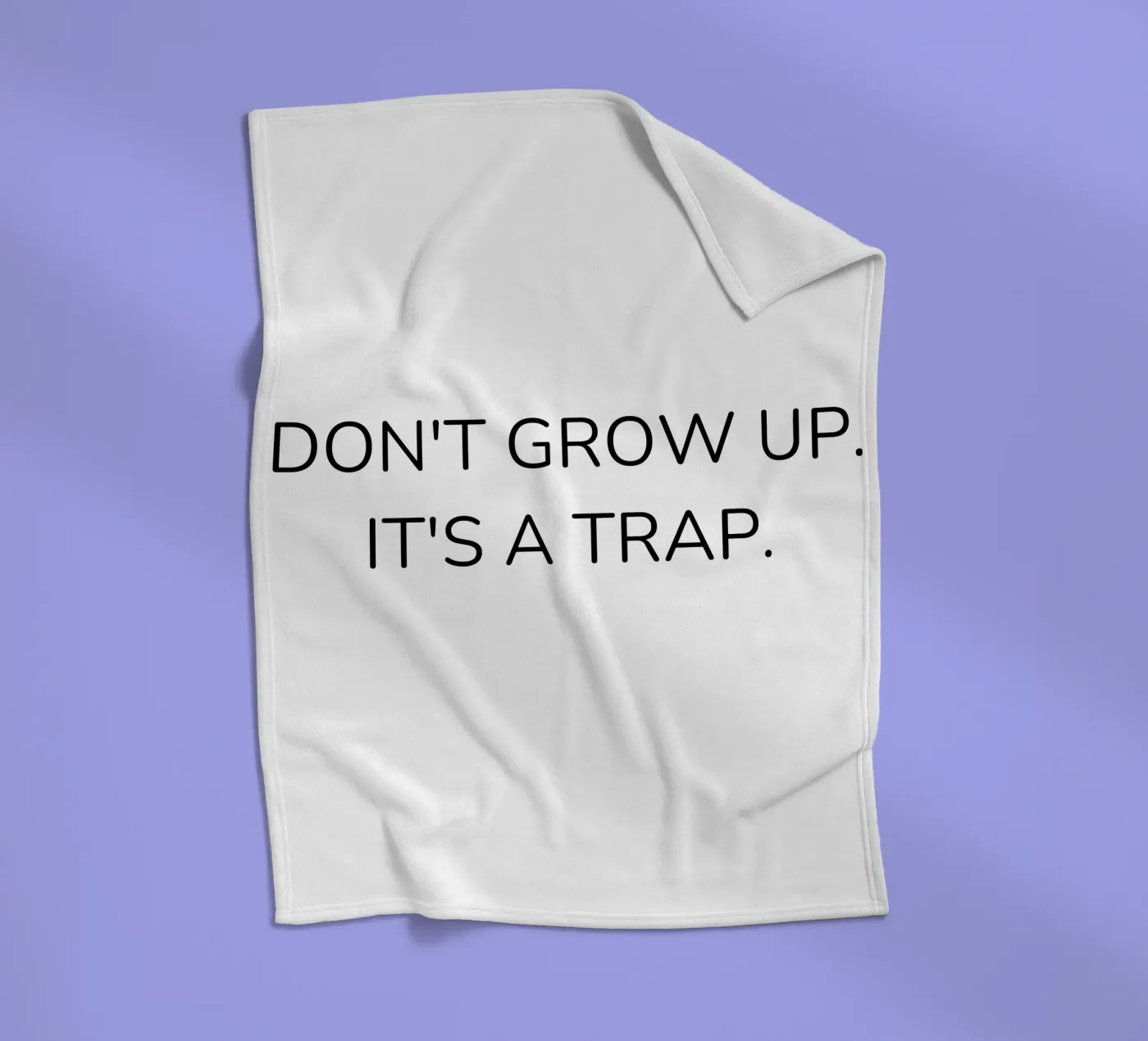 Spruch fleecedeken van Alina