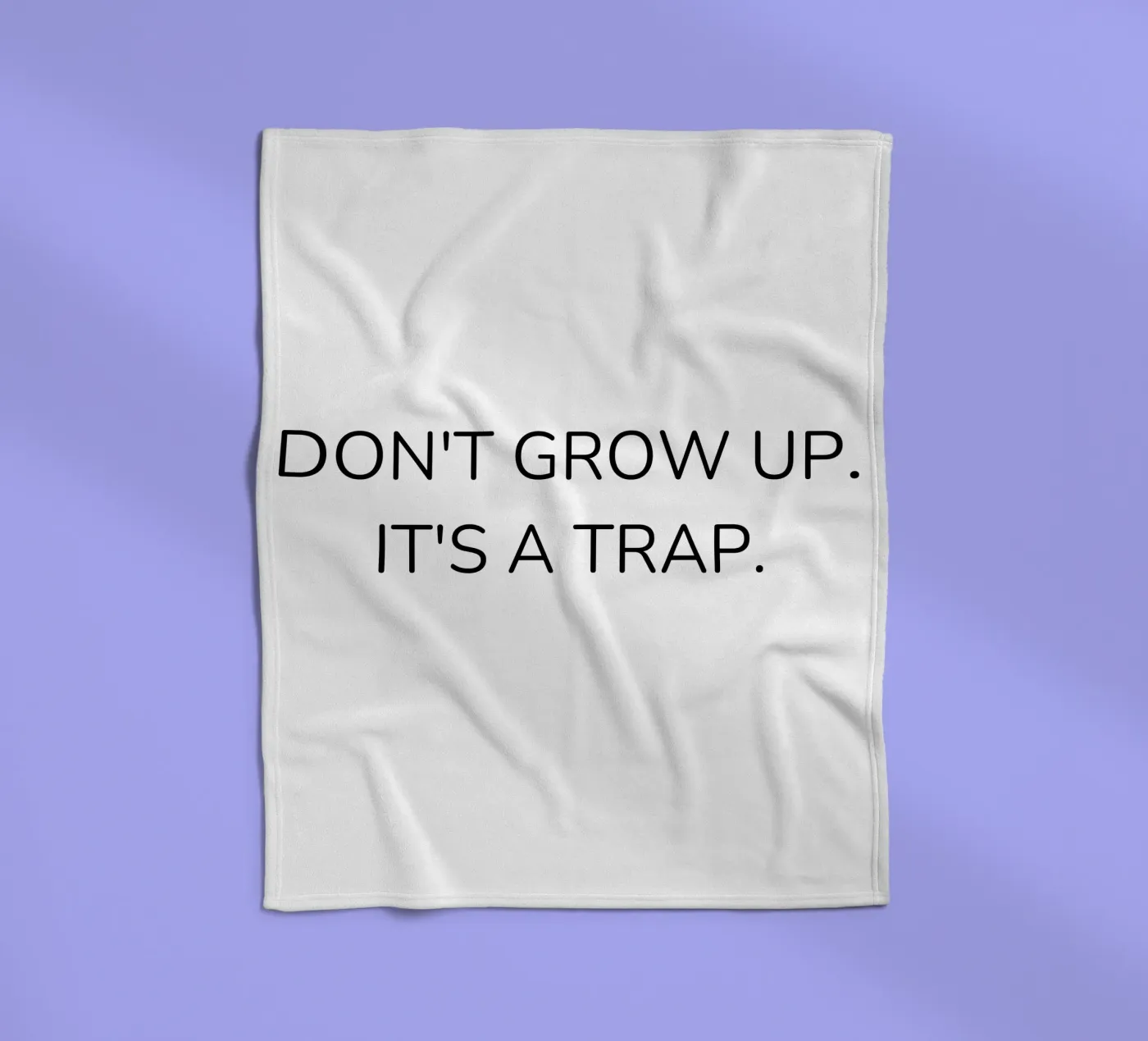 Spruch fleecedeken van Alina