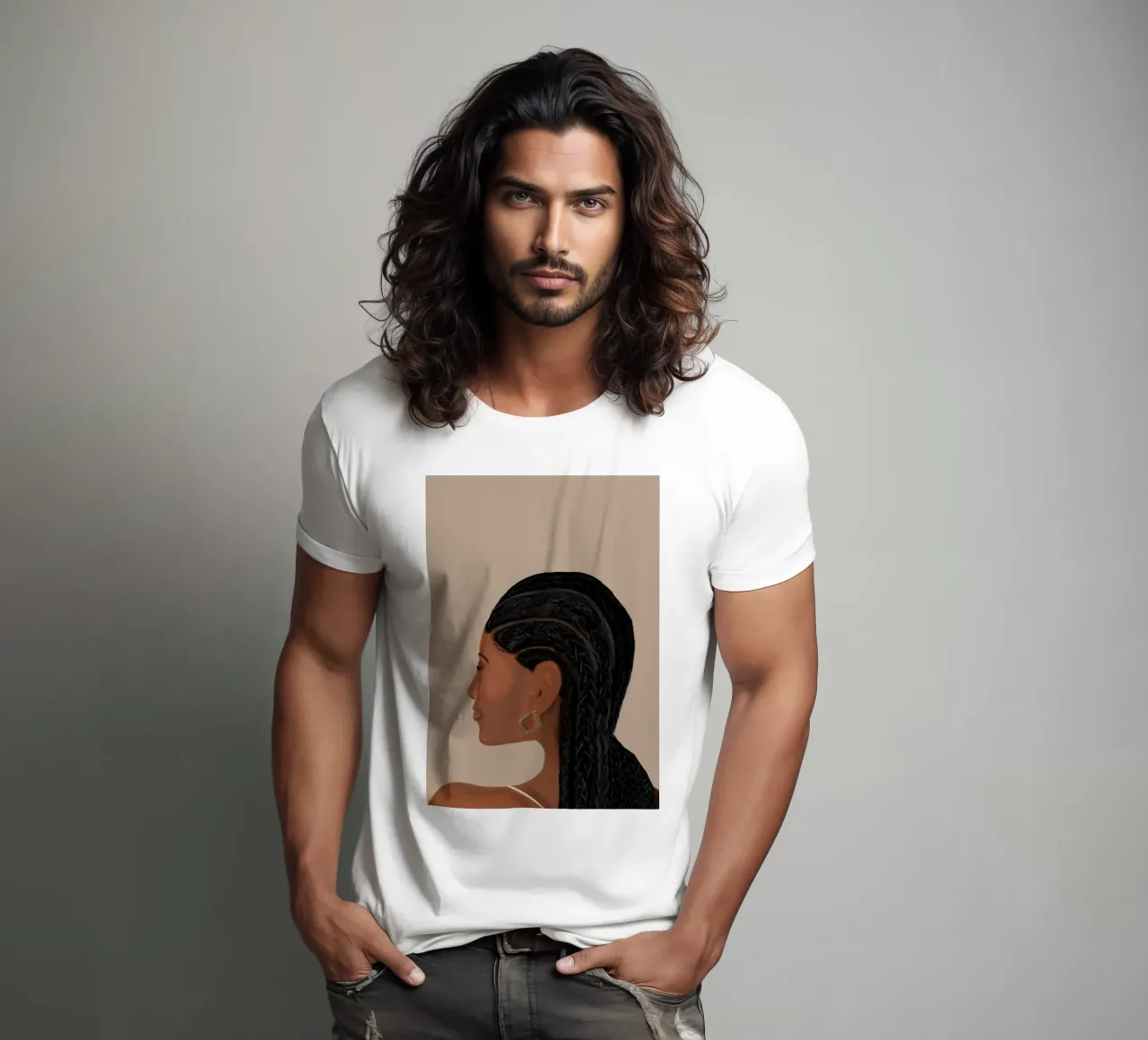 Afro Narrative t-shirt da Mathudace Créas