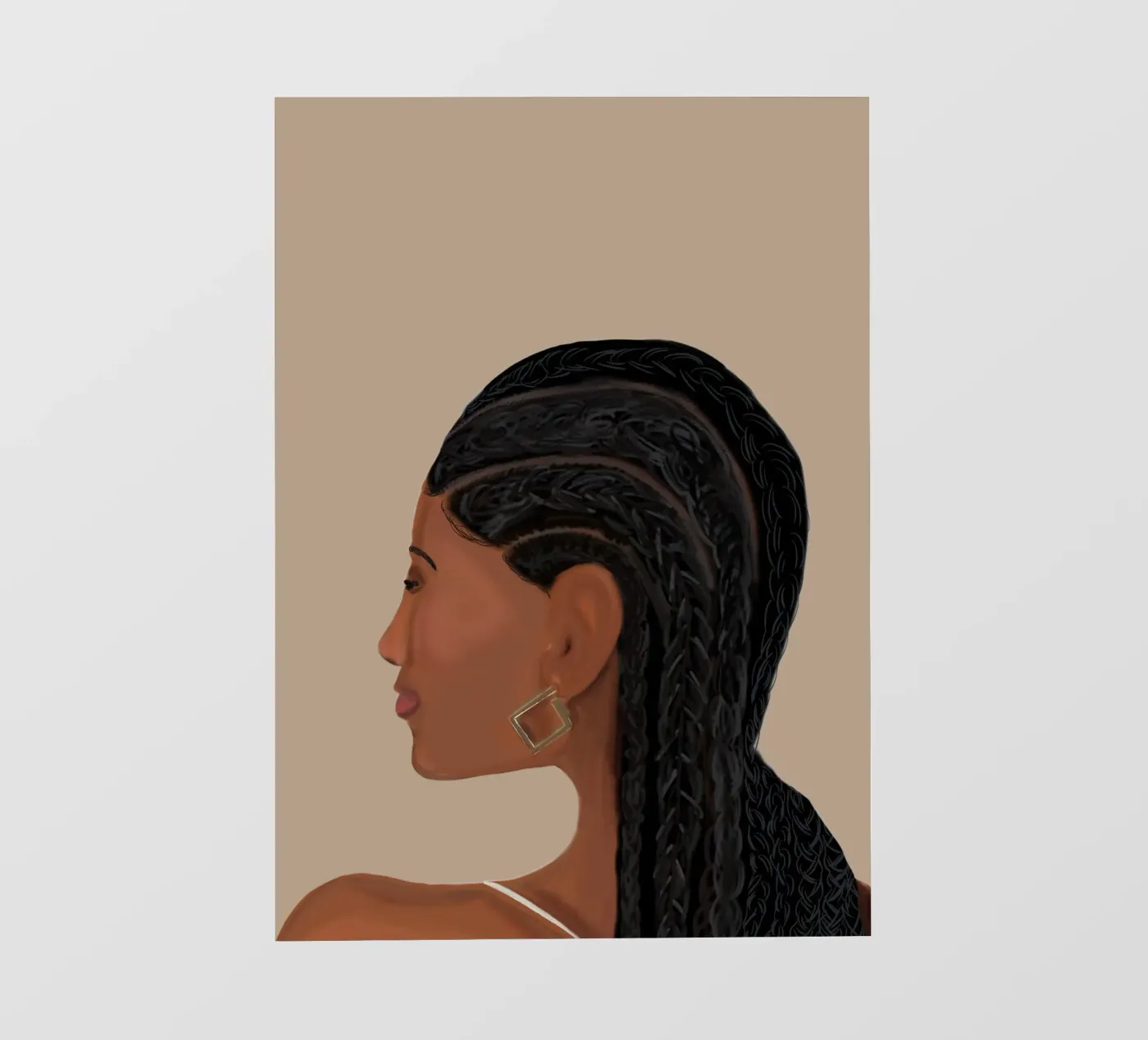 Afro Narrative pellicola backlit da Mathudace Créas