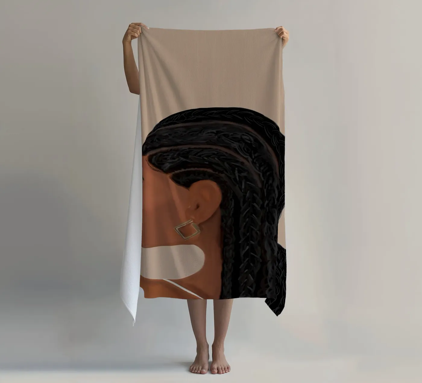 Afro Narrative telo mare da Mathudace Créas