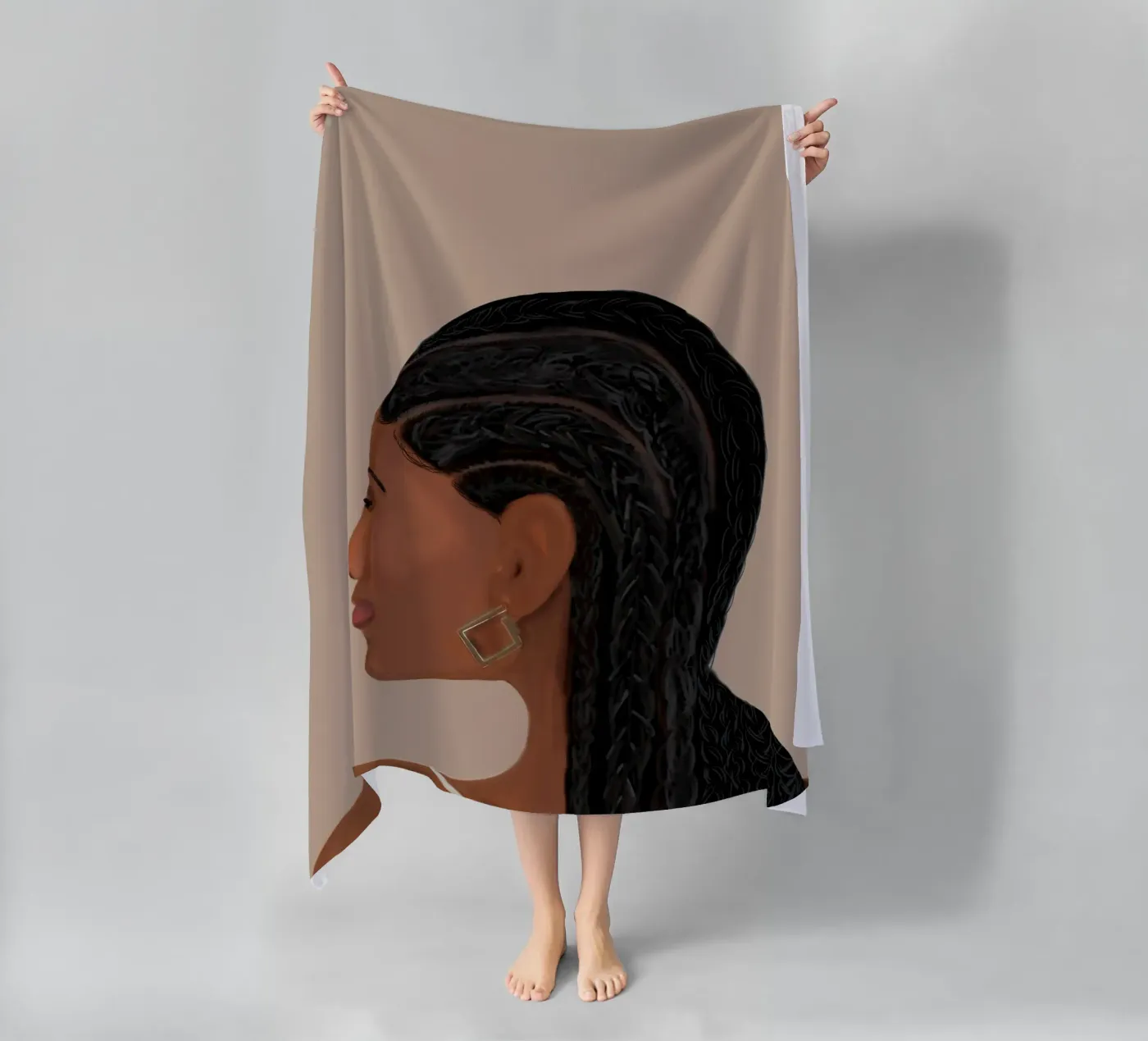 Afro Narrative telo mare da Mathudace Créas