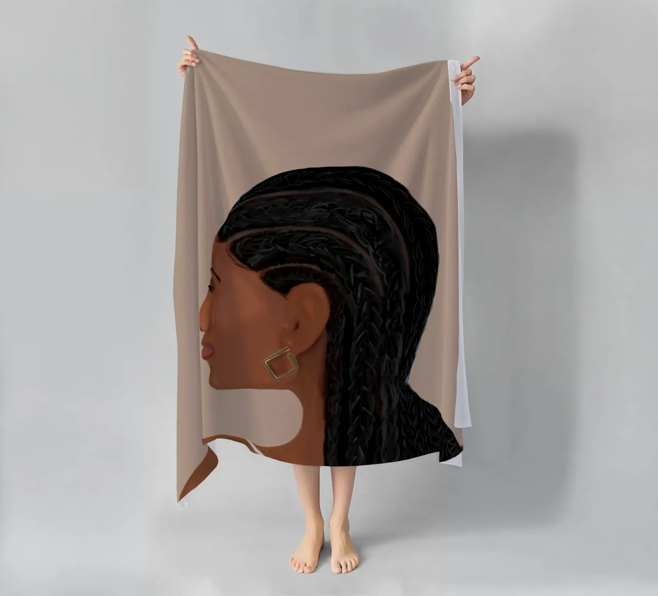 Afro Narrative telo mare da Mathudace Créas