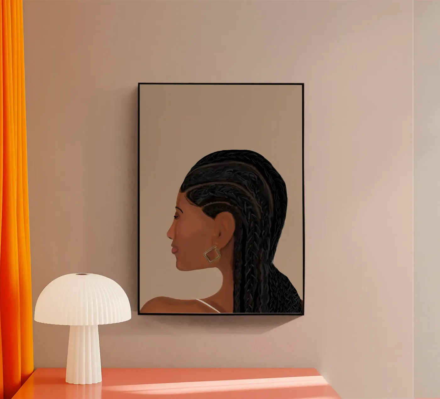 Afro Narrative plexiglass da Mathudace Créas