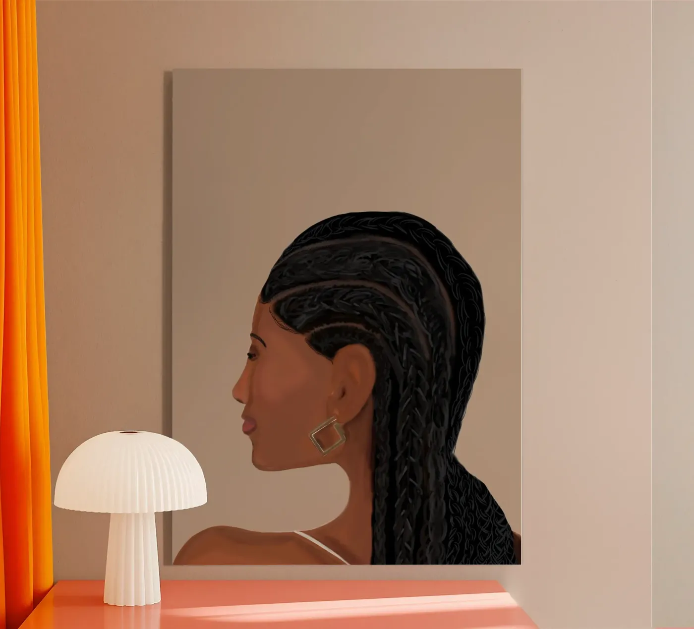 Afro Narrative plexiglass da Mathudace Créas