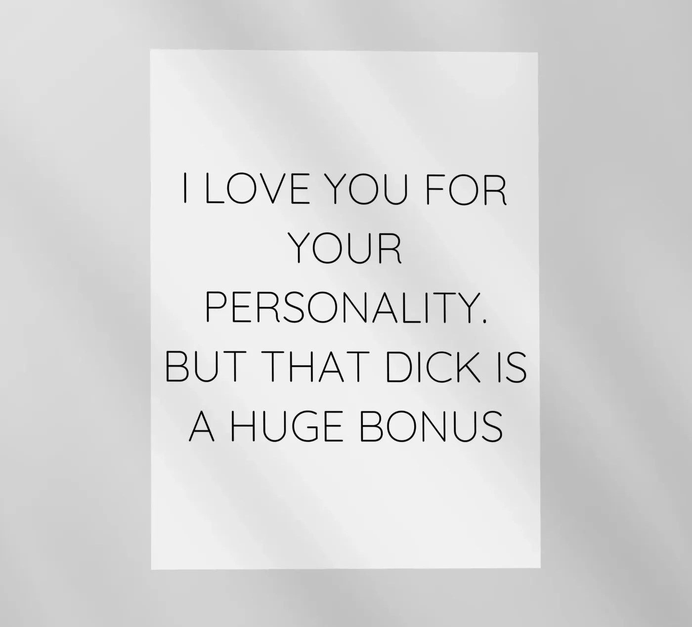 Spruch pellicola backlit da Alina