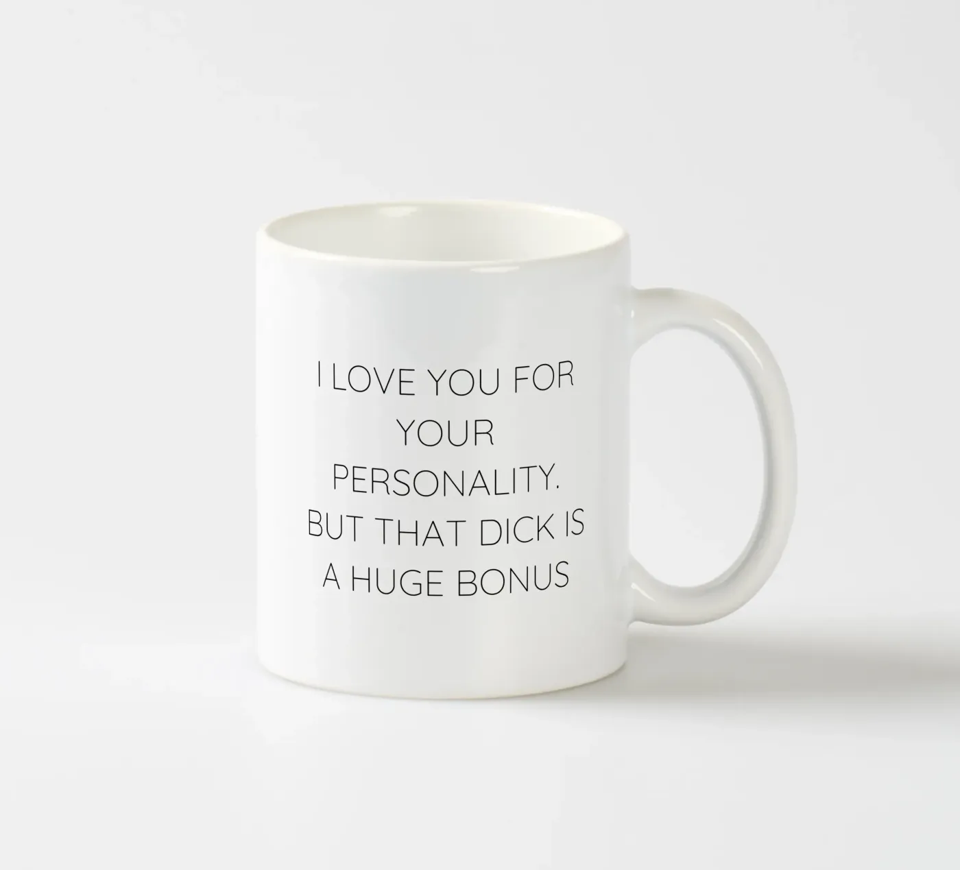 Spruch ceramic mug by Alina