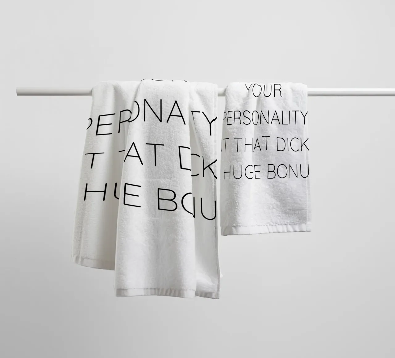 Spruch badhanddoek van Alina