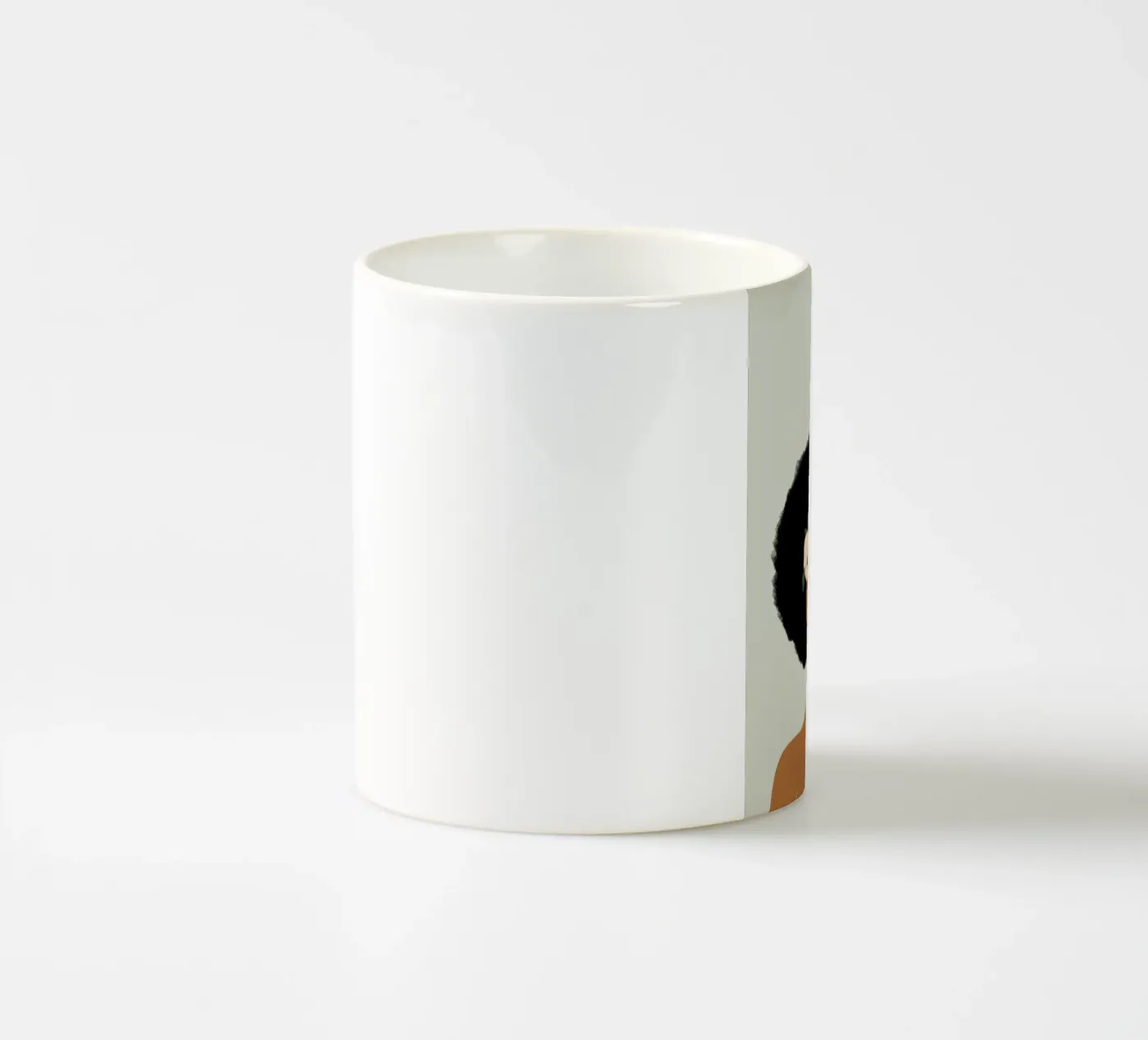 Afro Emanations ceramic mug by Mathudace Créas