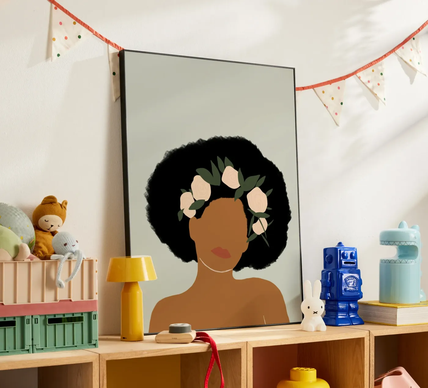 Afro Emanations alluminio dibond da Mathudace Créas