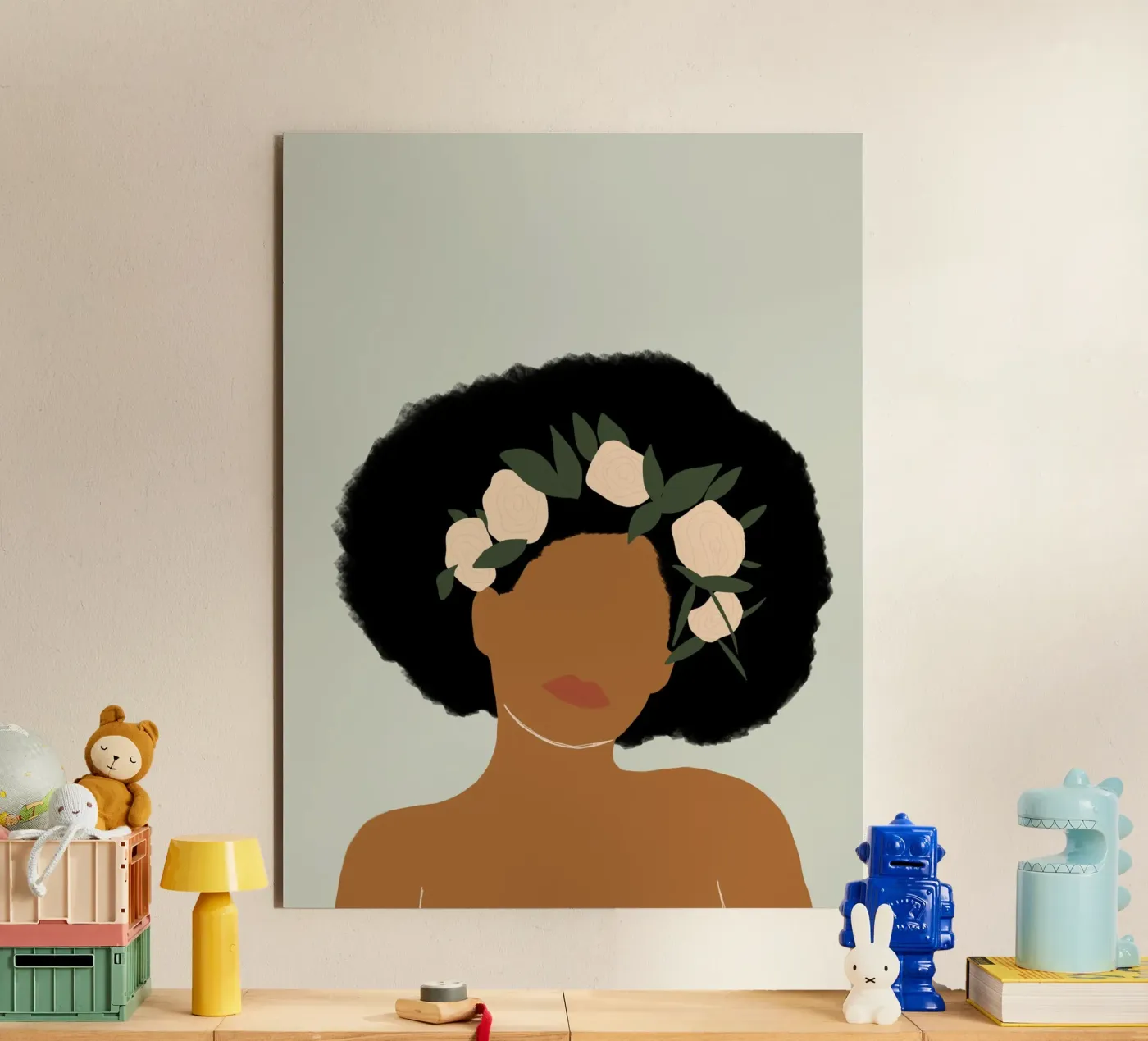 Afro Emanations alluminio dibond da Mathudace Créas