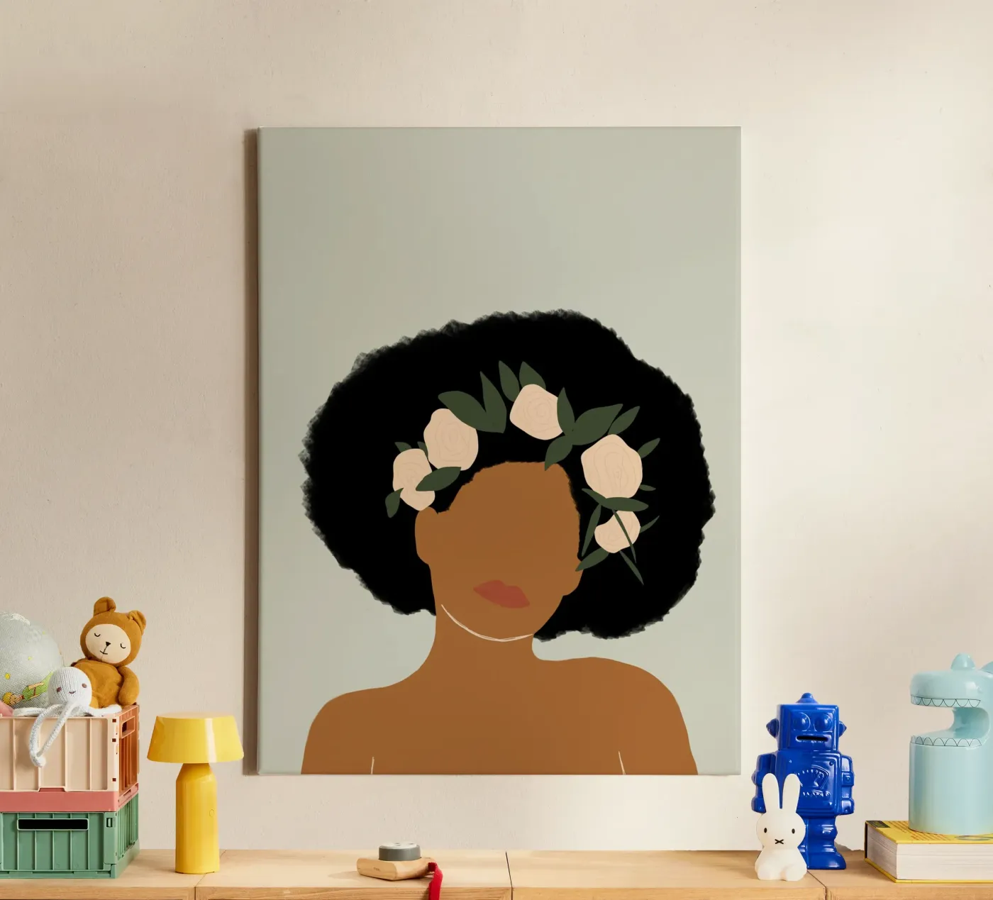 Afro Emanations tela da Mathudace Créas