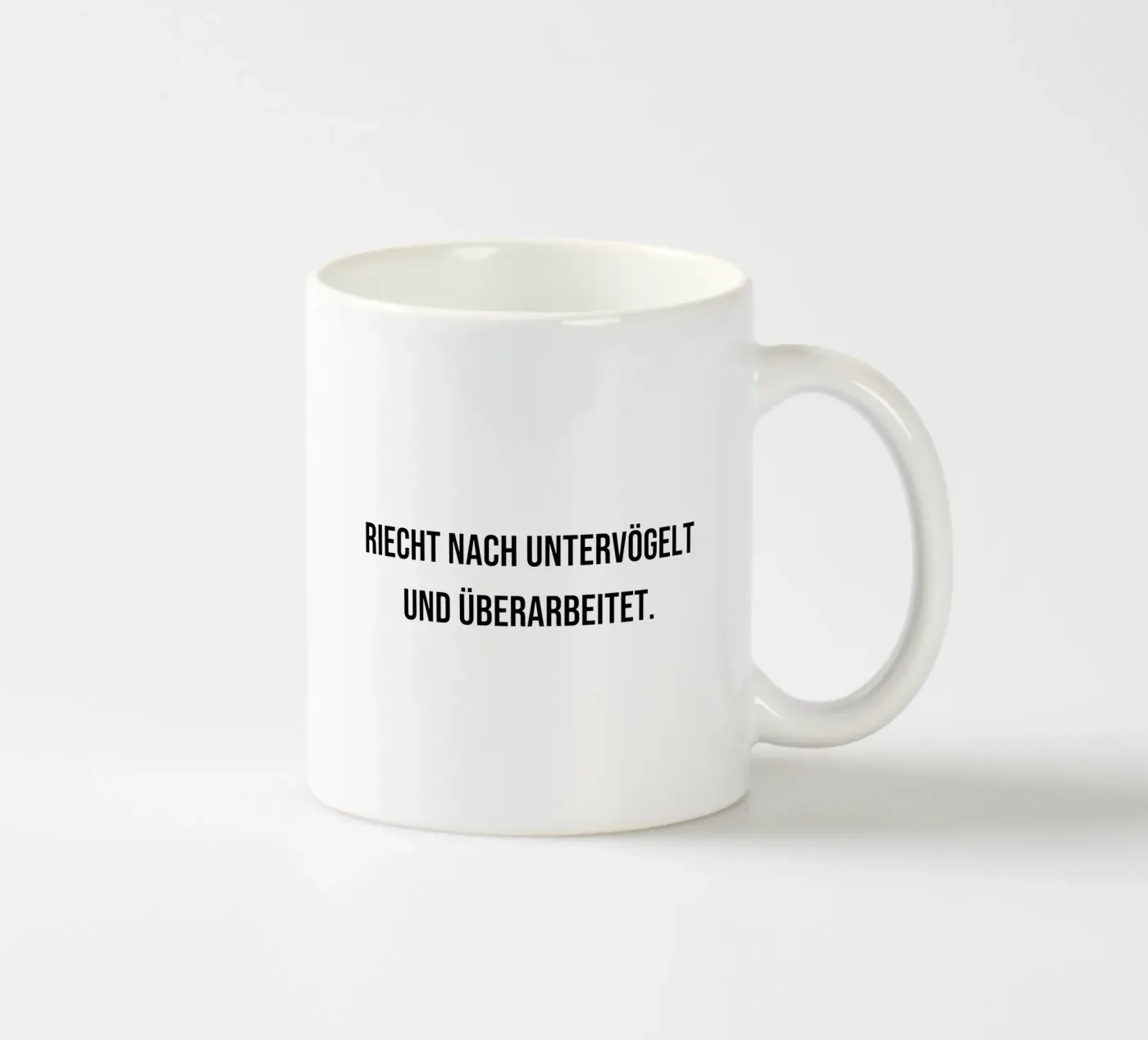 Spruch ceramic mug by Alina
