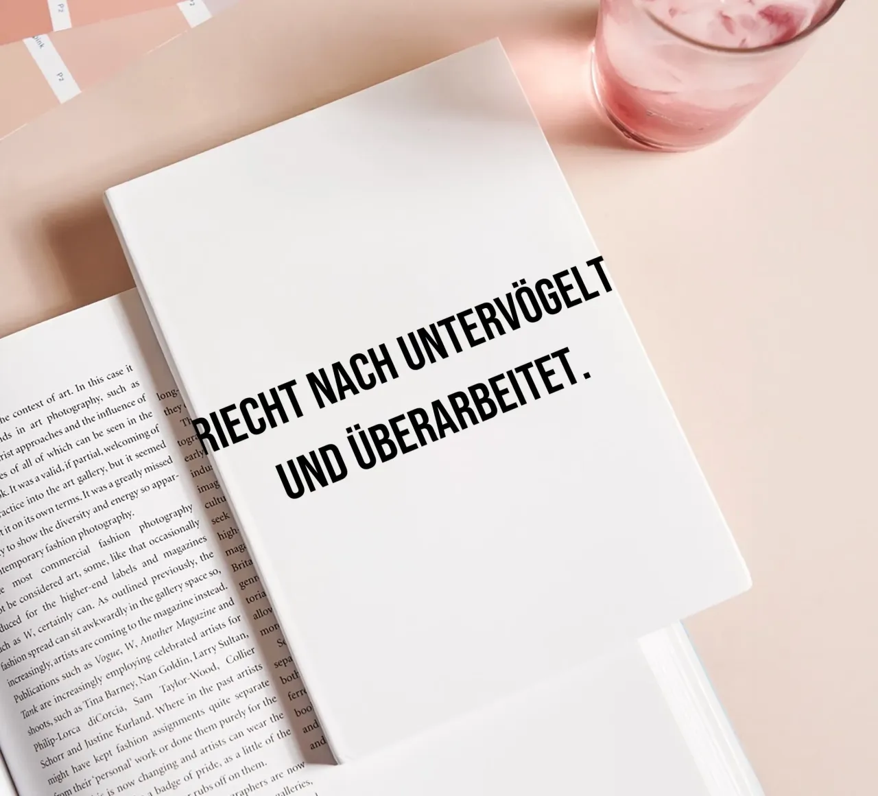 Spruch notebook by Alina