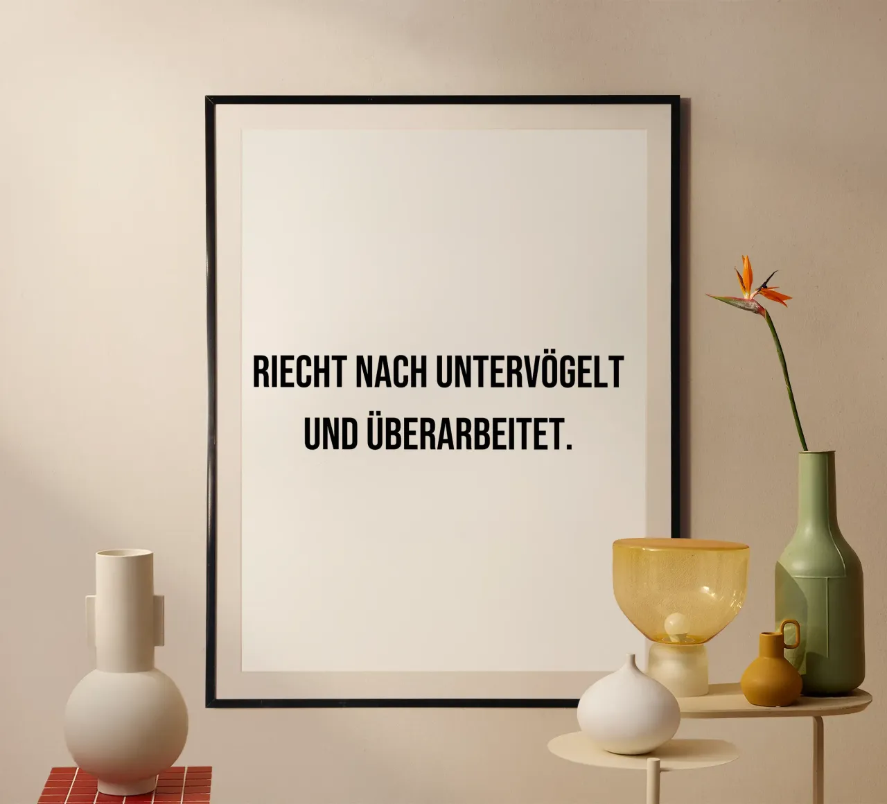 Spruch poster da Alina