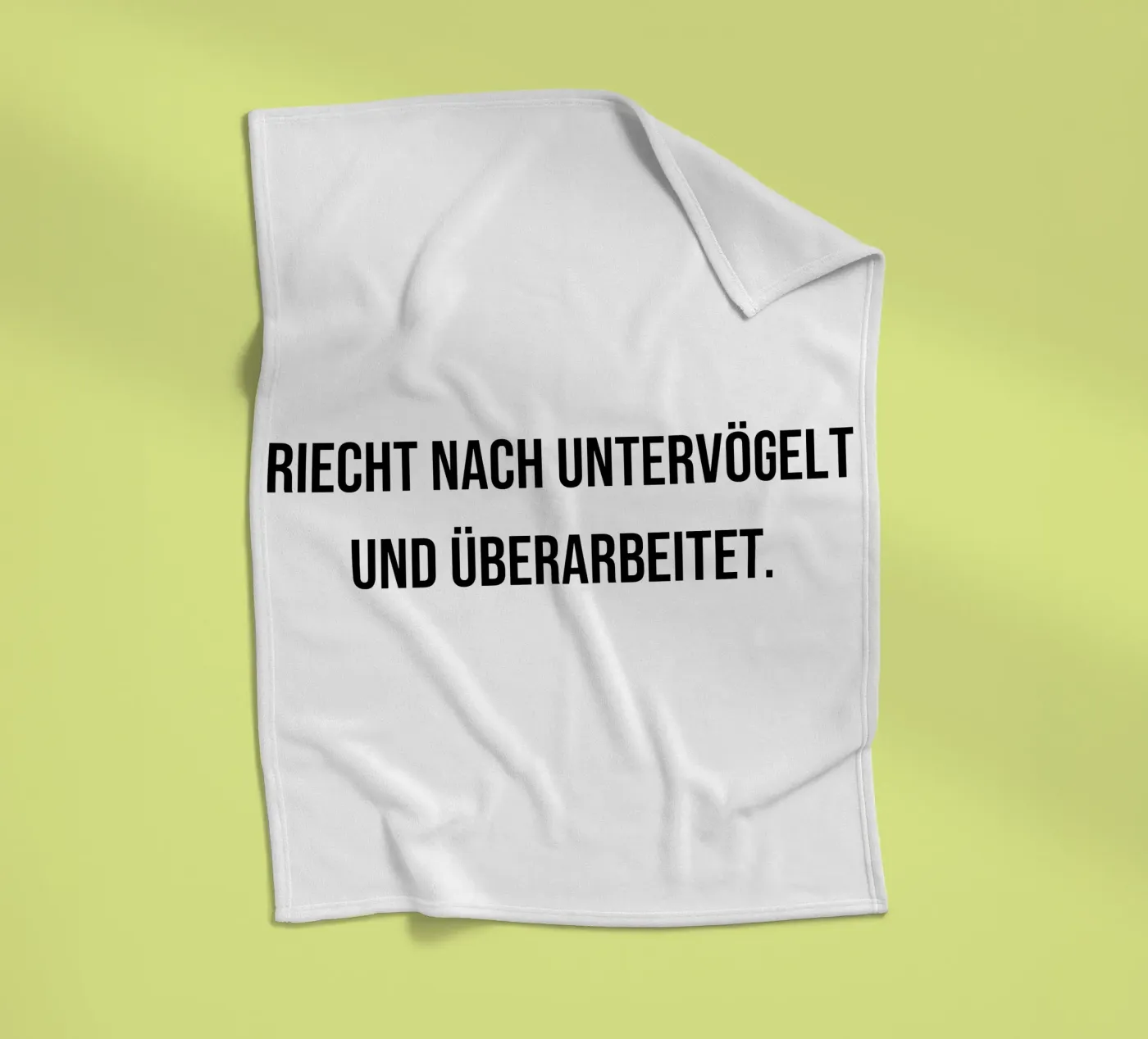 Spruch Fleecedecke von Alina