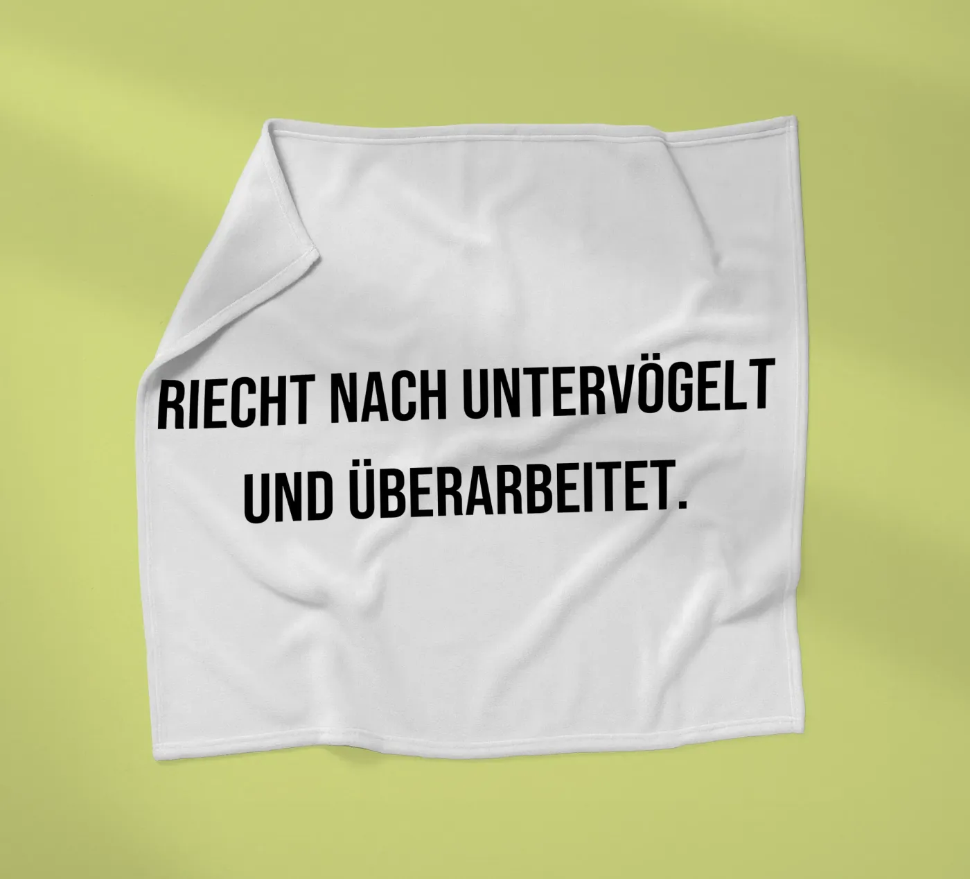 Spruch Fleecedecke von Alina