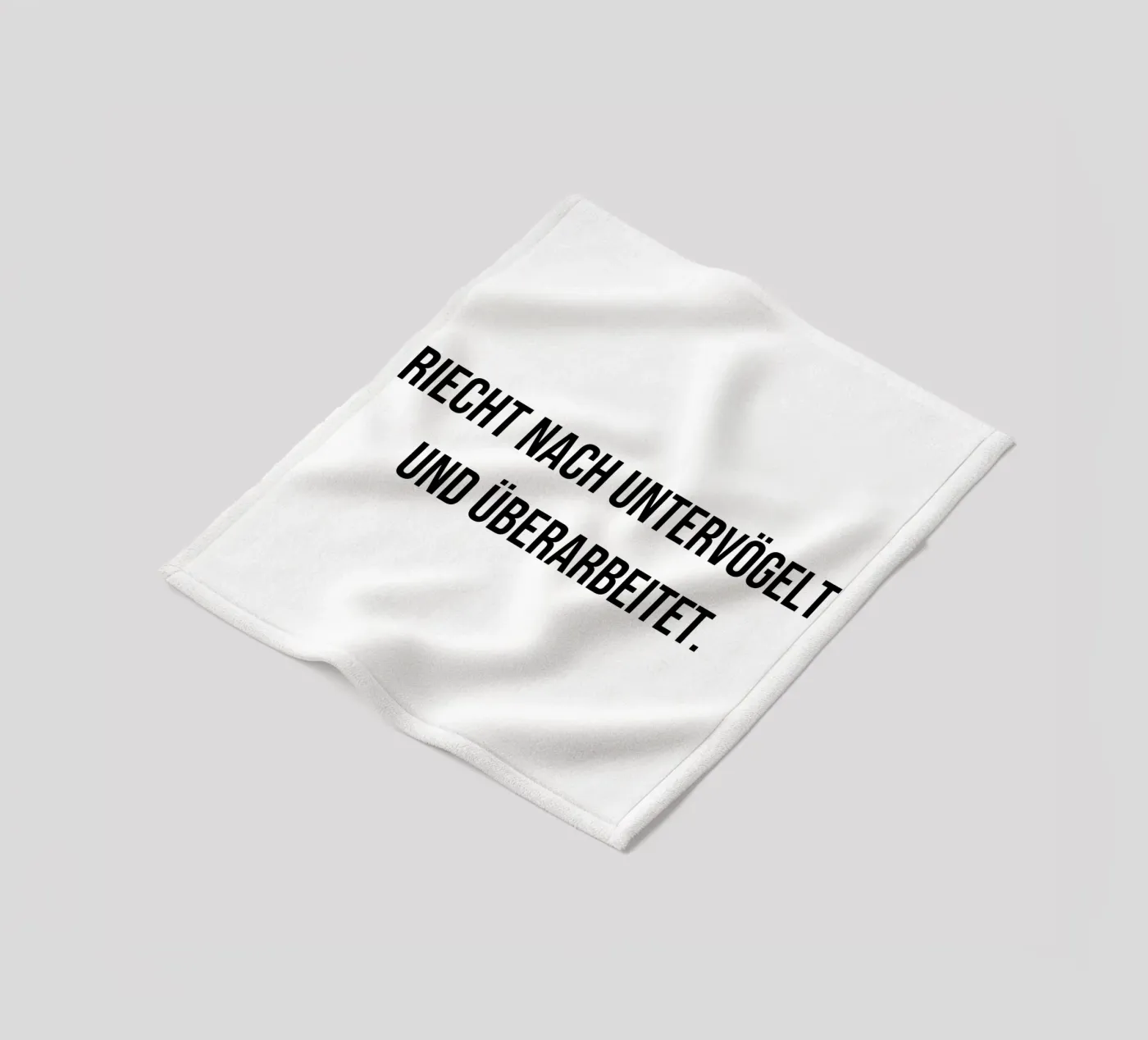 Spruch Fleecedecke von Alina