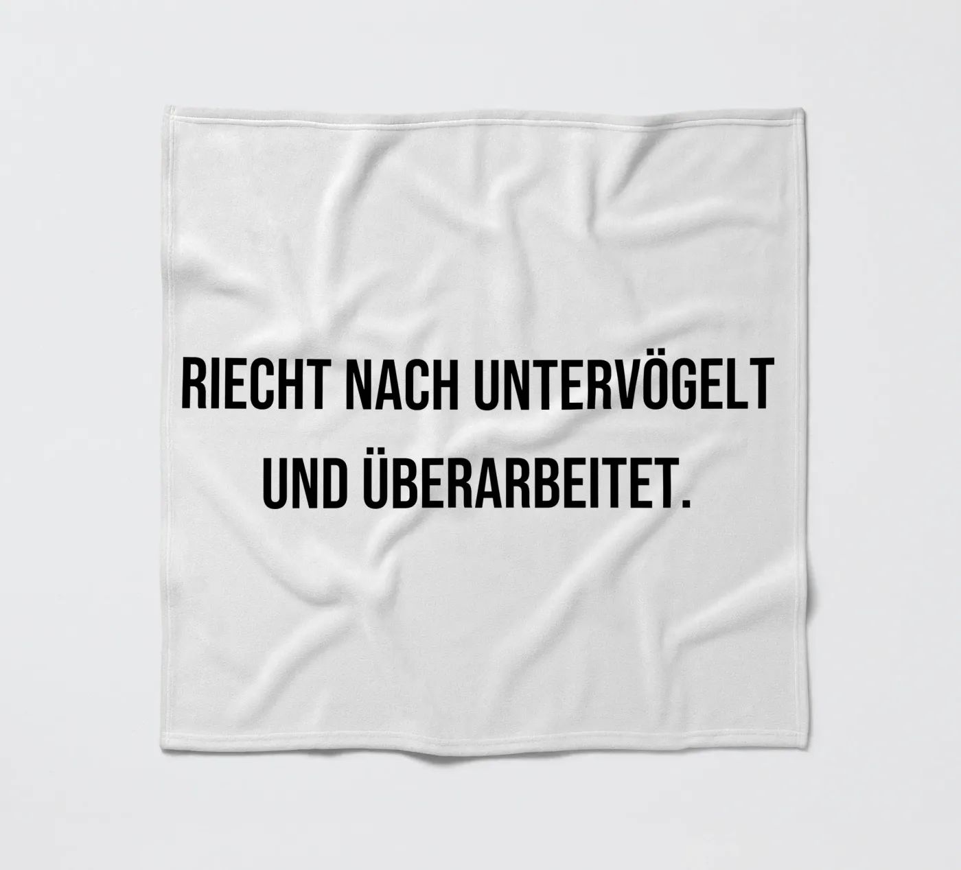 Spruch Fleecedecke von Alina