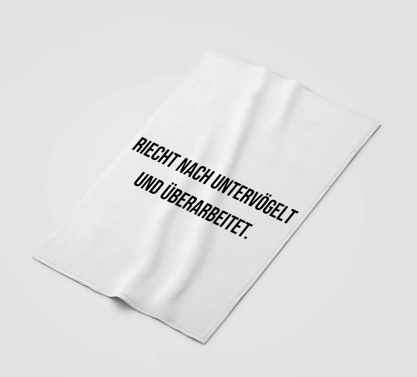 Spruch Fleecedecke von Alina