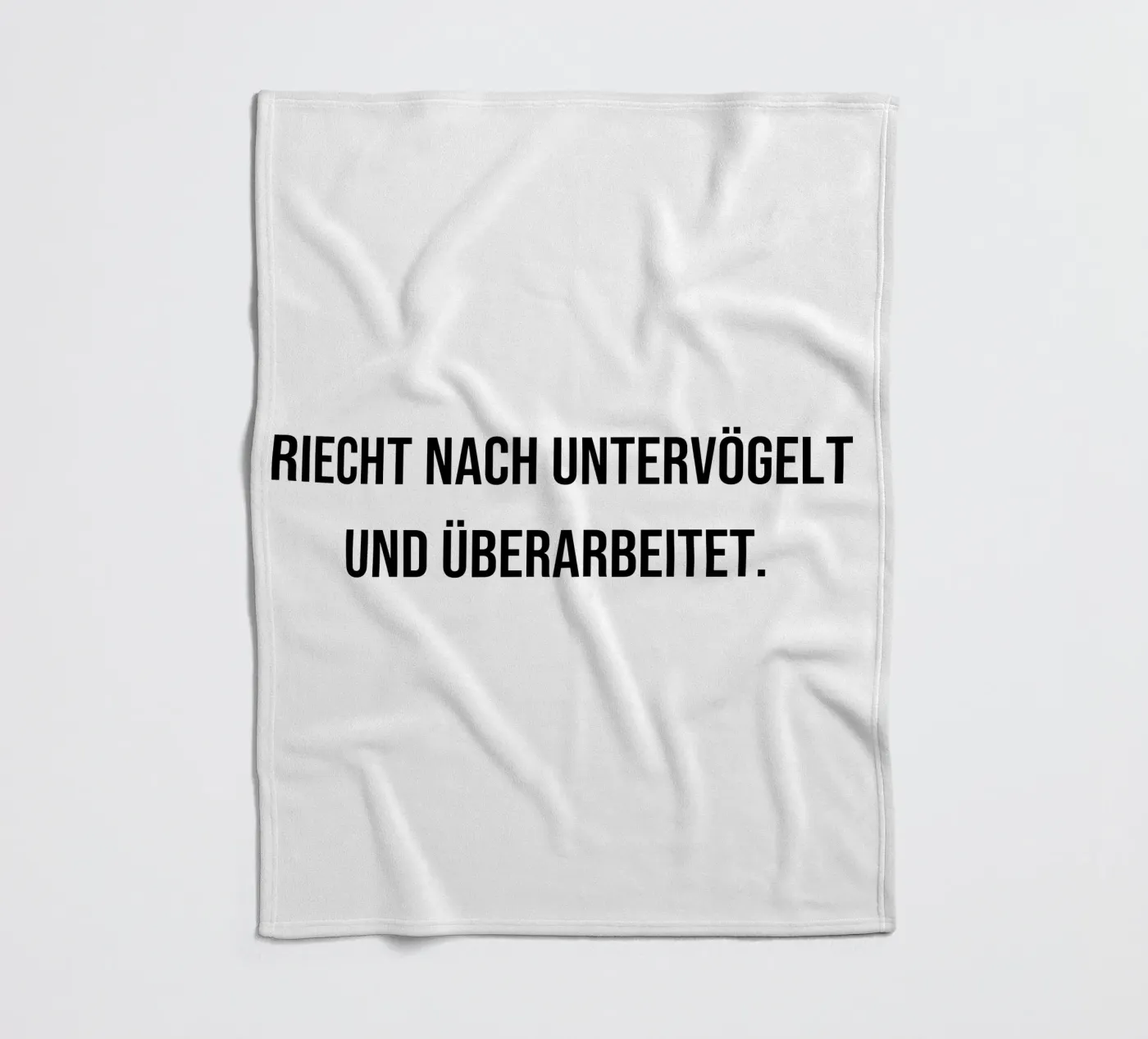Spruch Fleecedecke von Alina