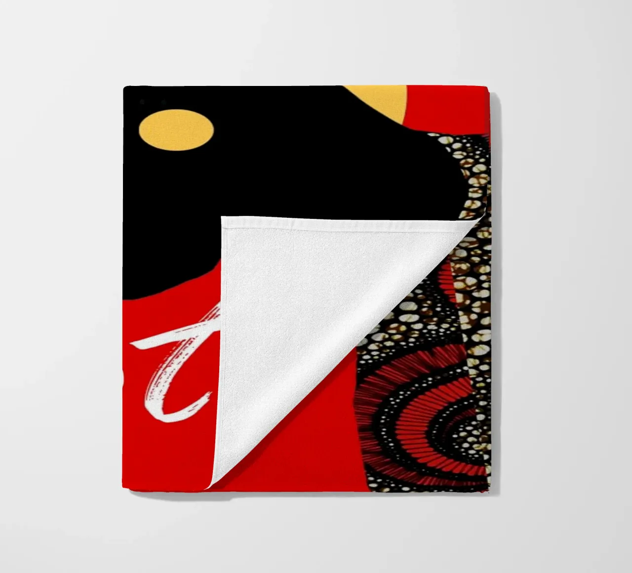 Afro Spectrum telo mare da Mathudace Créas