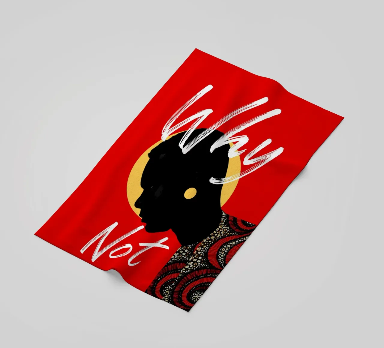 Afro Spectrum telo mare da Mathudace Créas