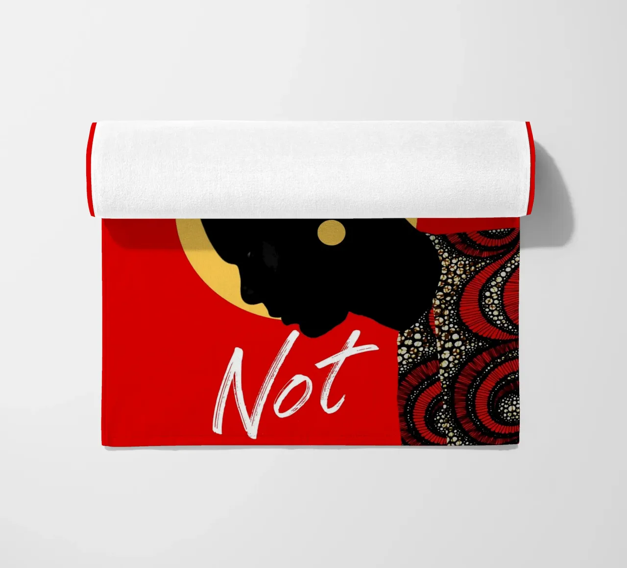 Afro Spectrum telo mare da Mathudace Créas