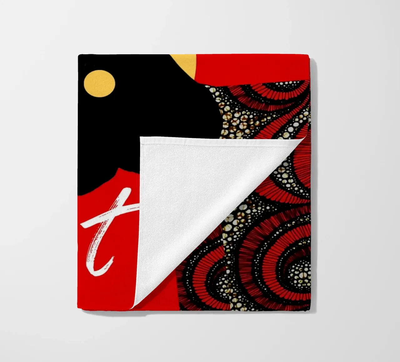 Afro Spectrum telo mare da Mathudace Créas