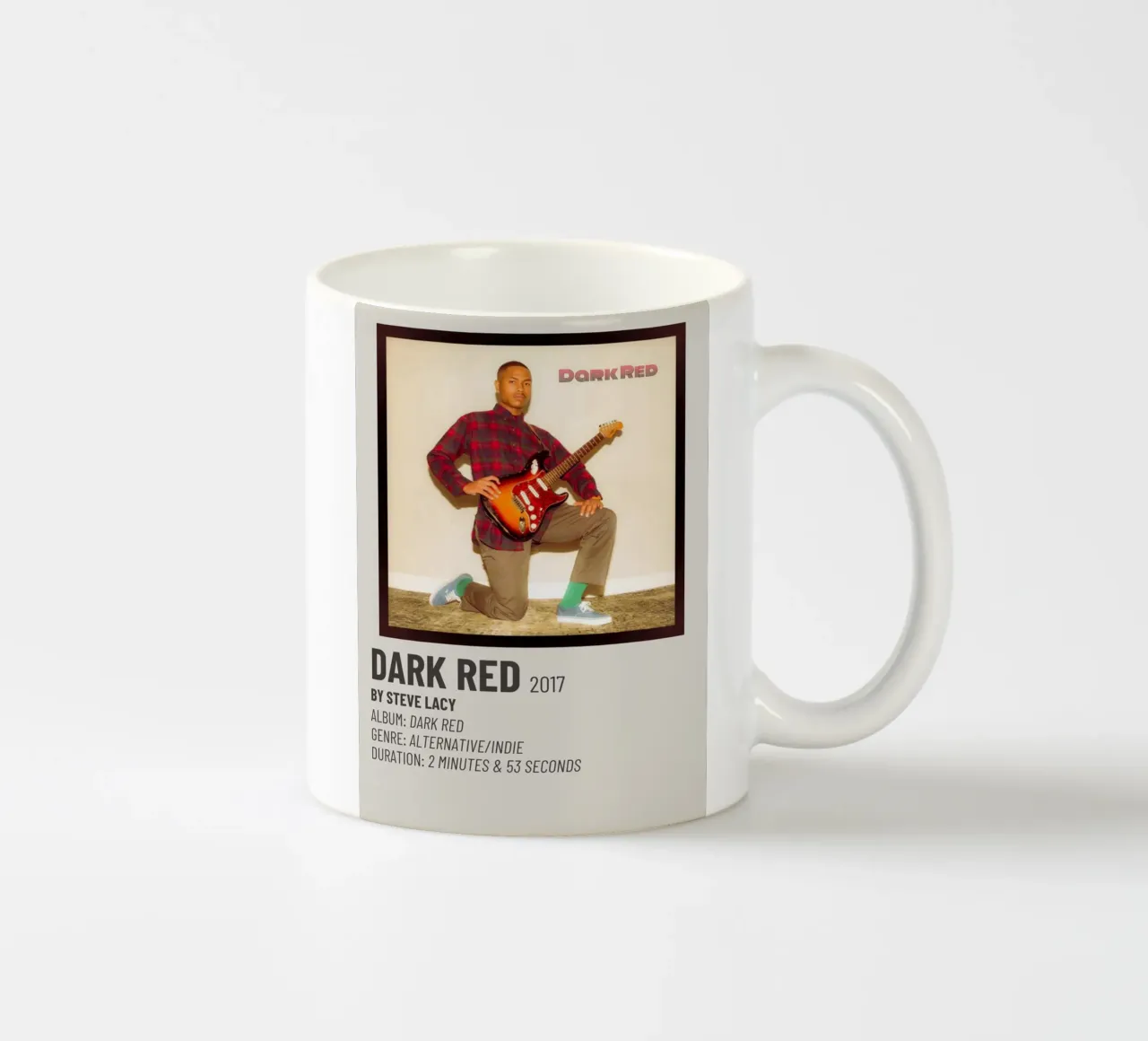 DARK RED 2017 BY STEVE LACY tazza in ceramica da SoundStudio