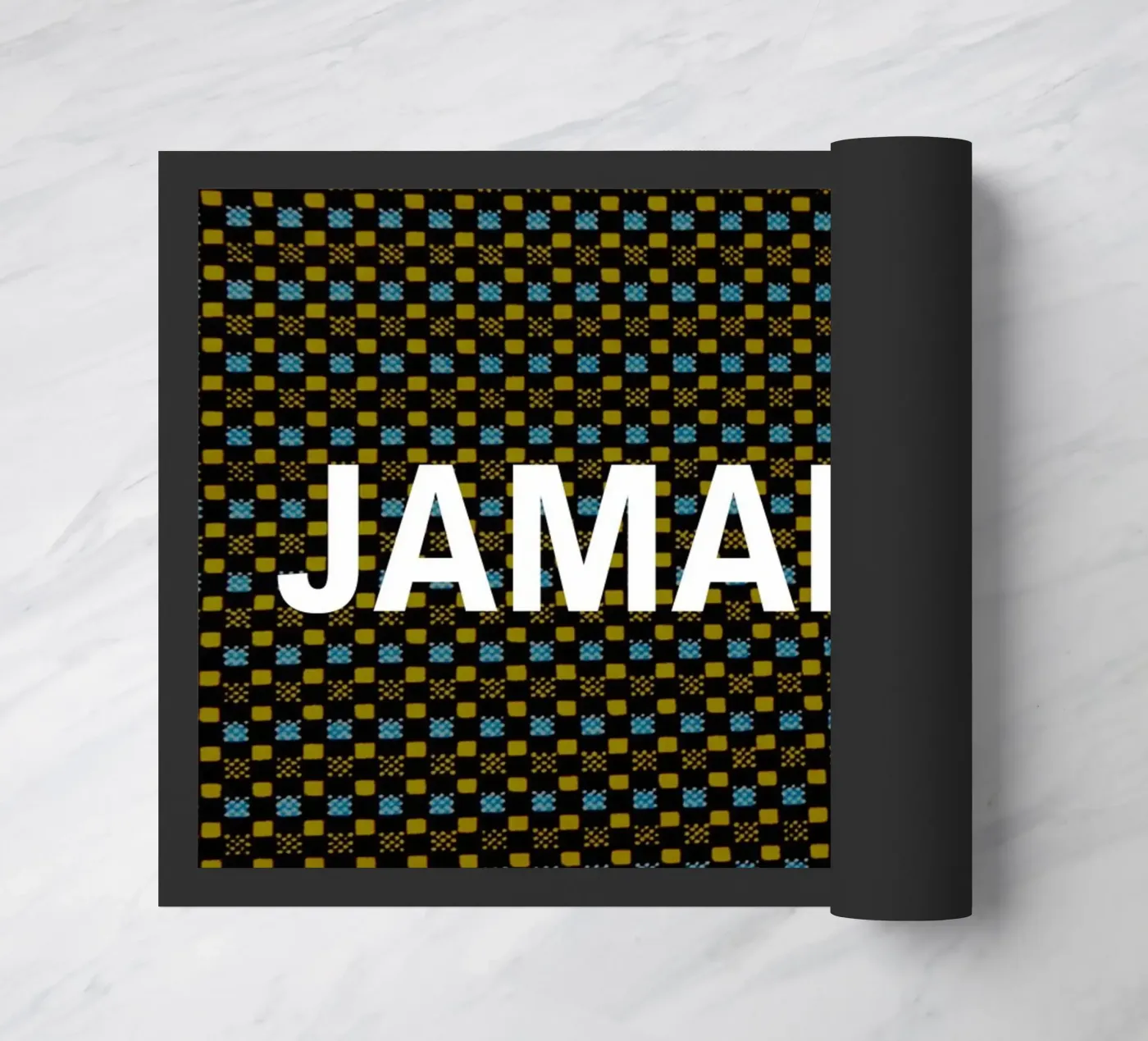 Jamaïque deurmat van Mathudace Créas