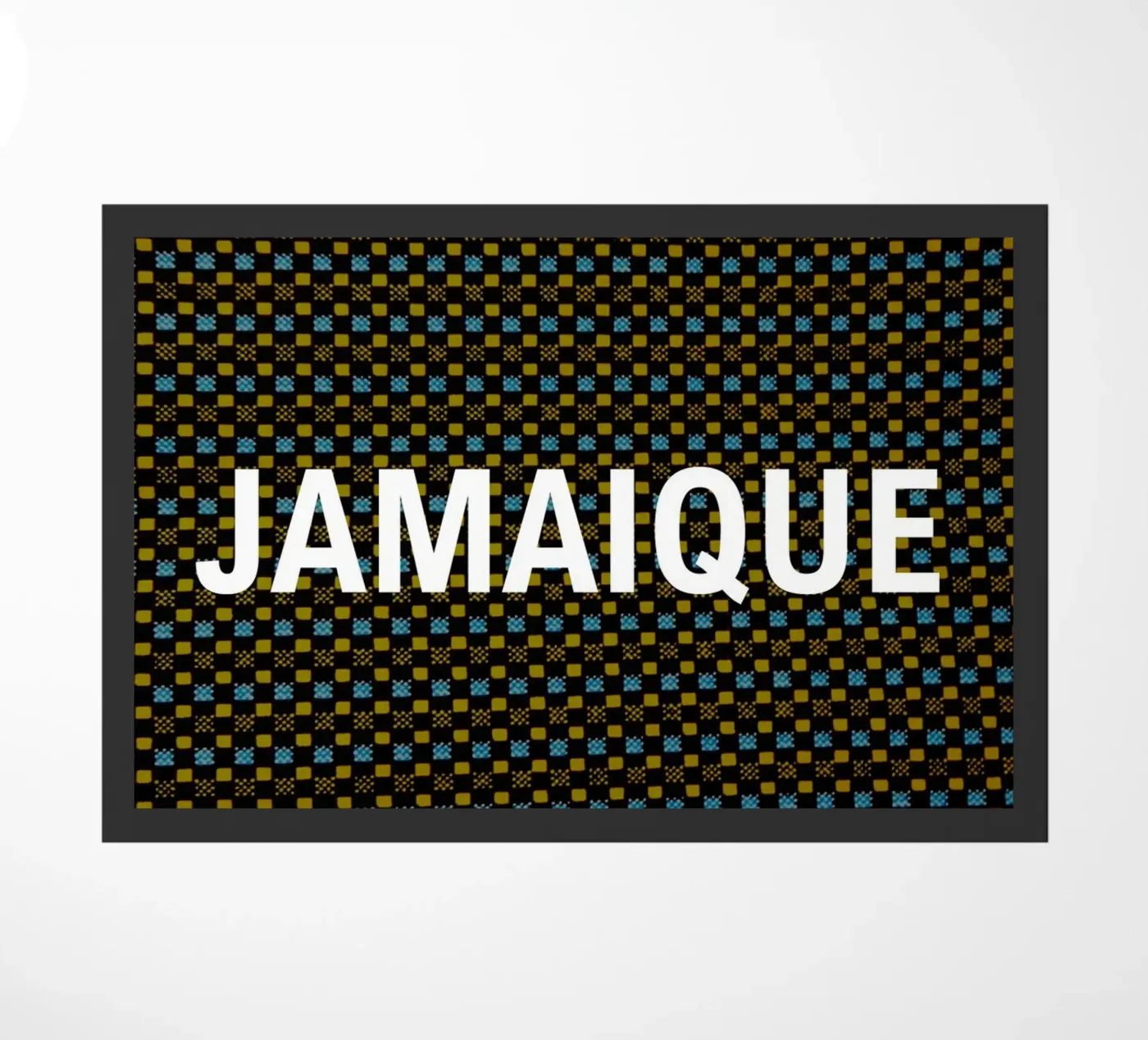 Jamaïque deurmat van Mathudace Créas
