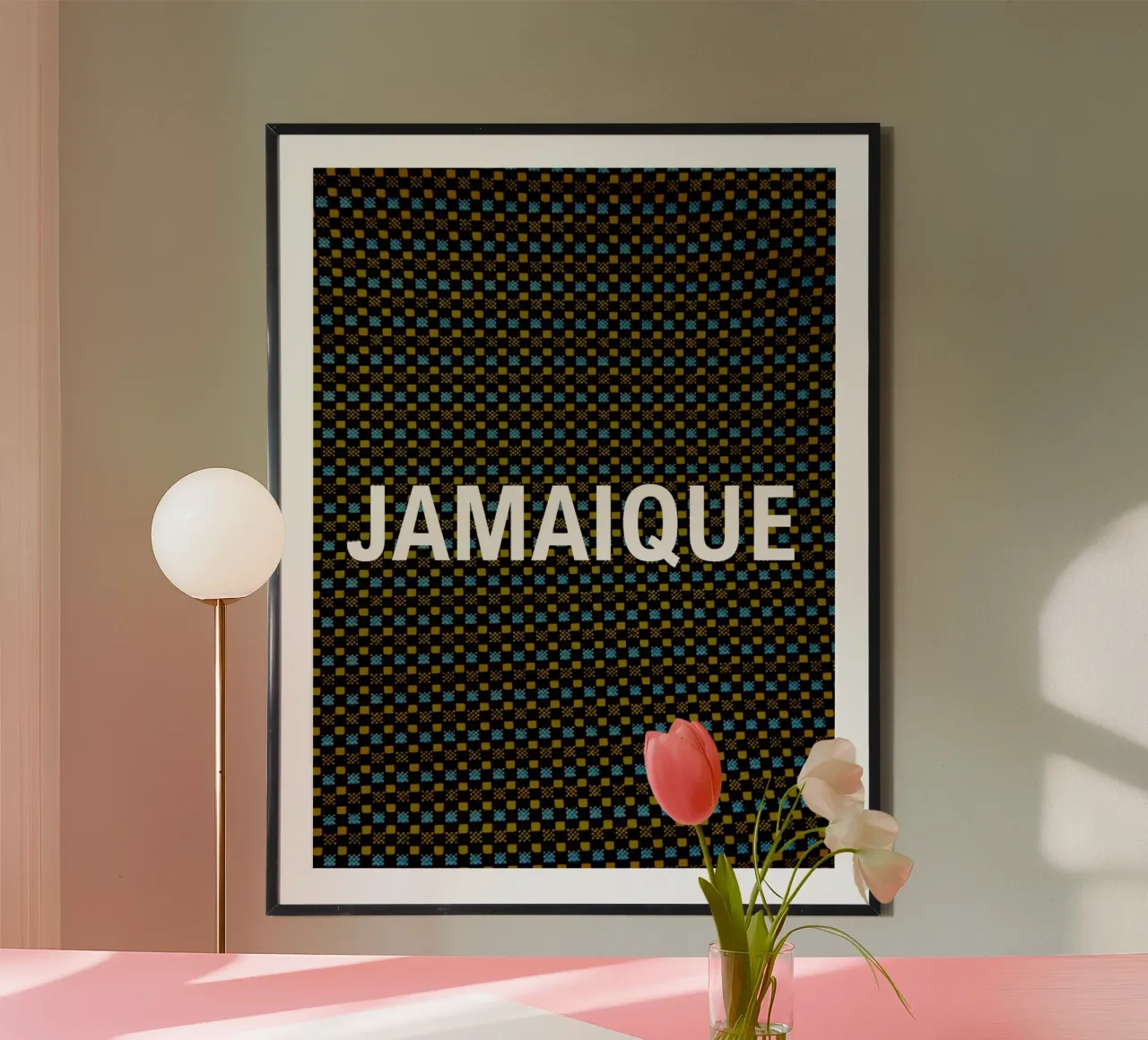 Jamaïque poster da Mathudace Créas