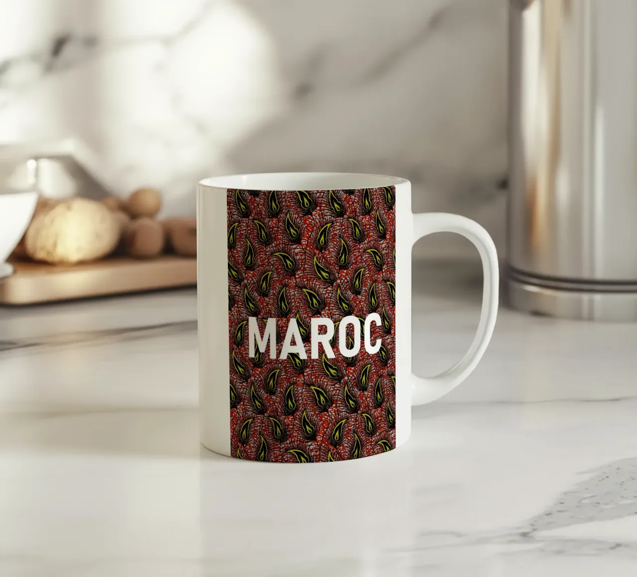 Maroc ceramic mug by Mathudace Créas