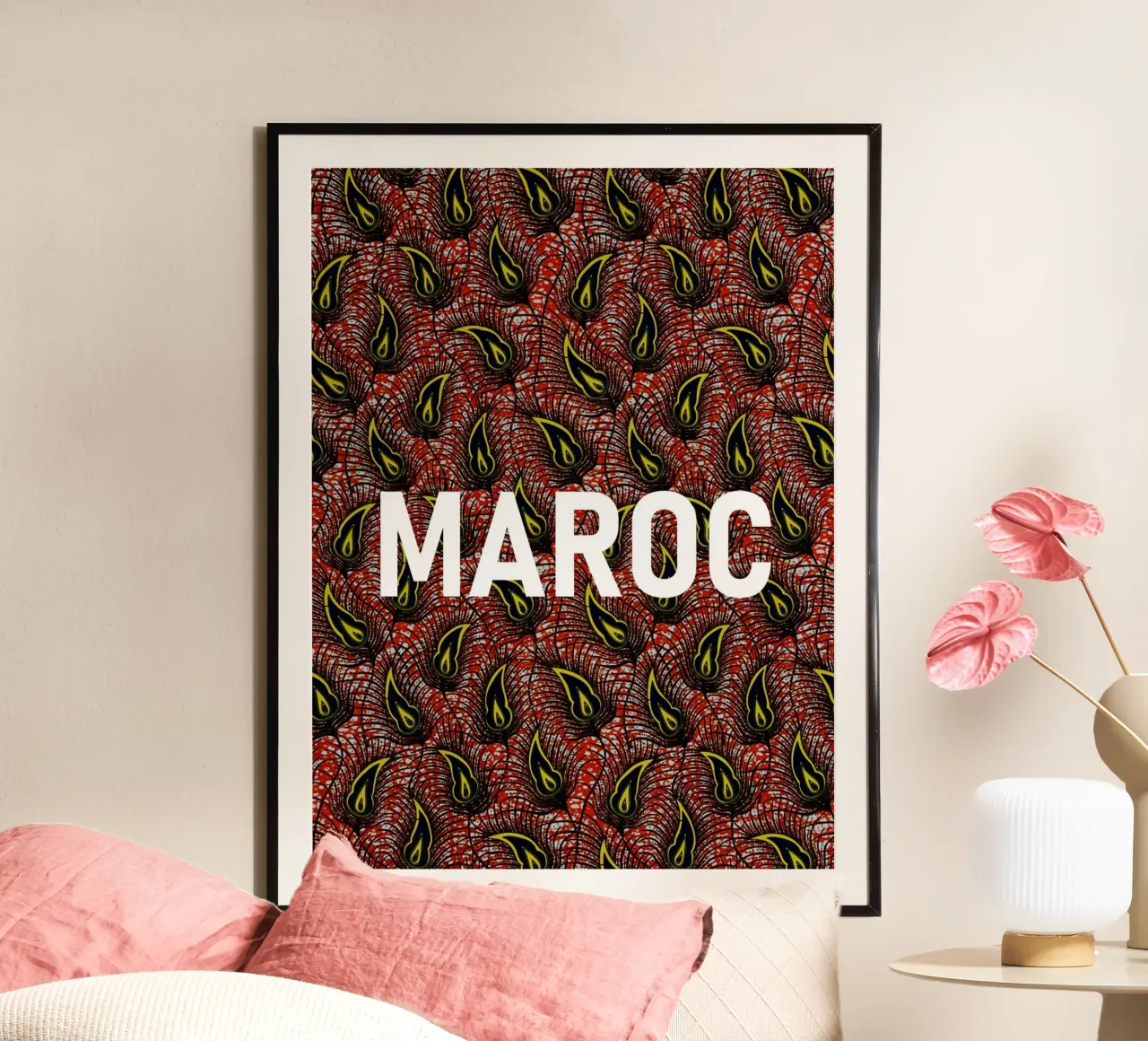Maroc Poster von Mathudace Créas