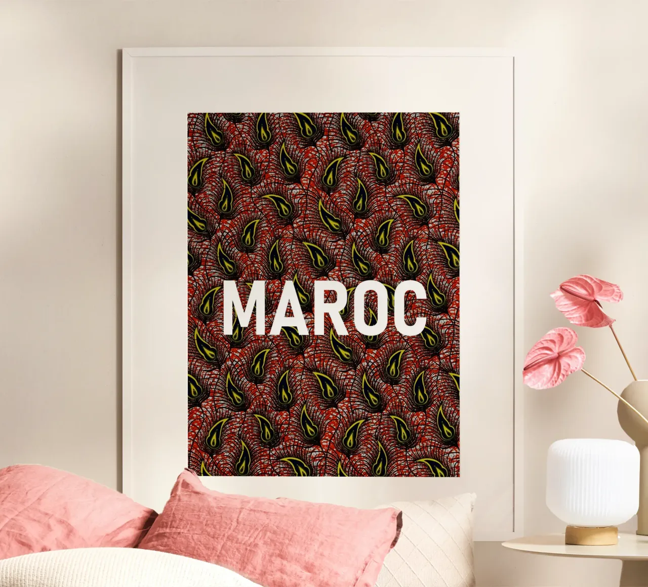 Maroc Poster von Mathudace Créas