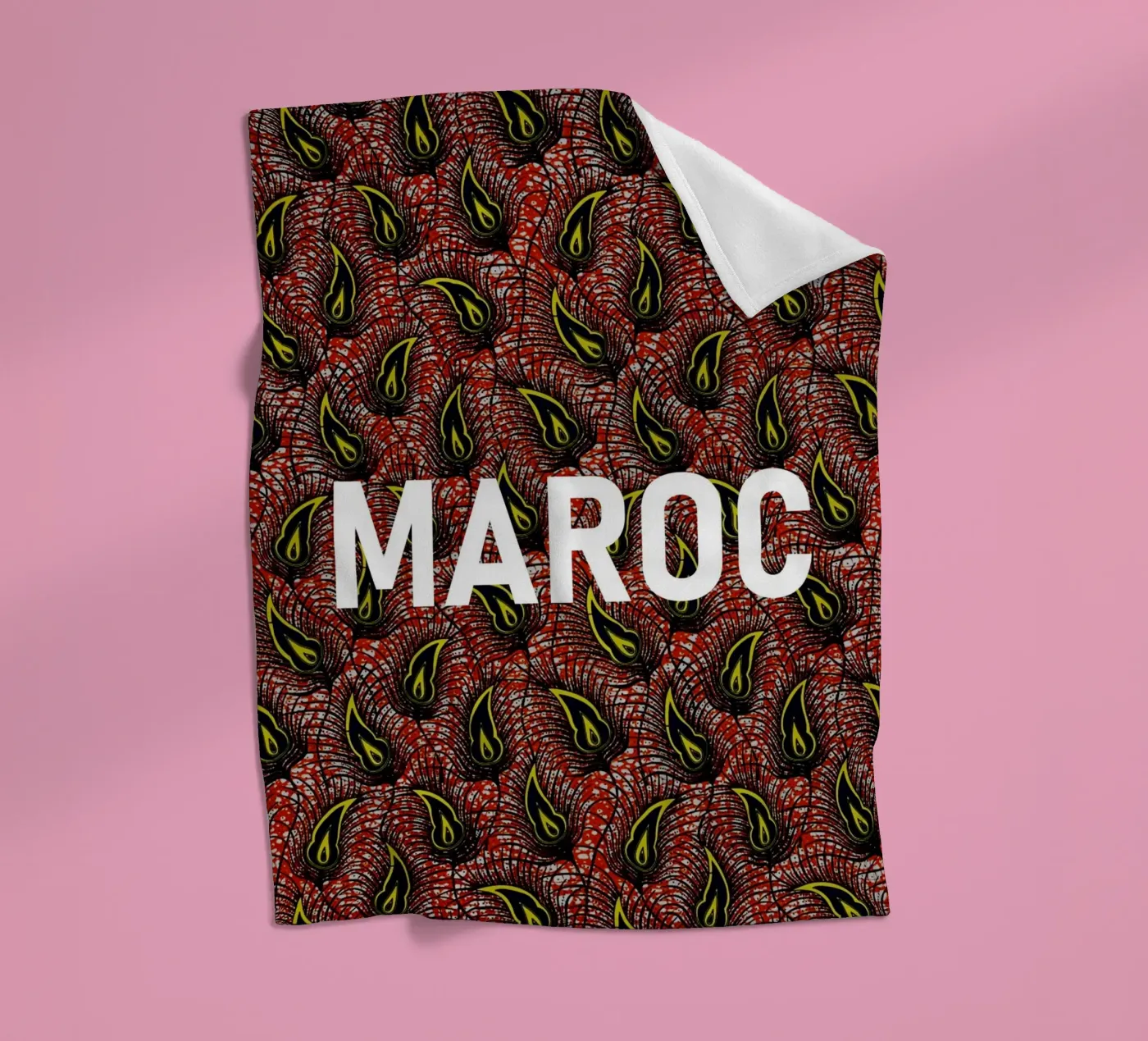 Maroc fleecedeken van Mathudace Créas